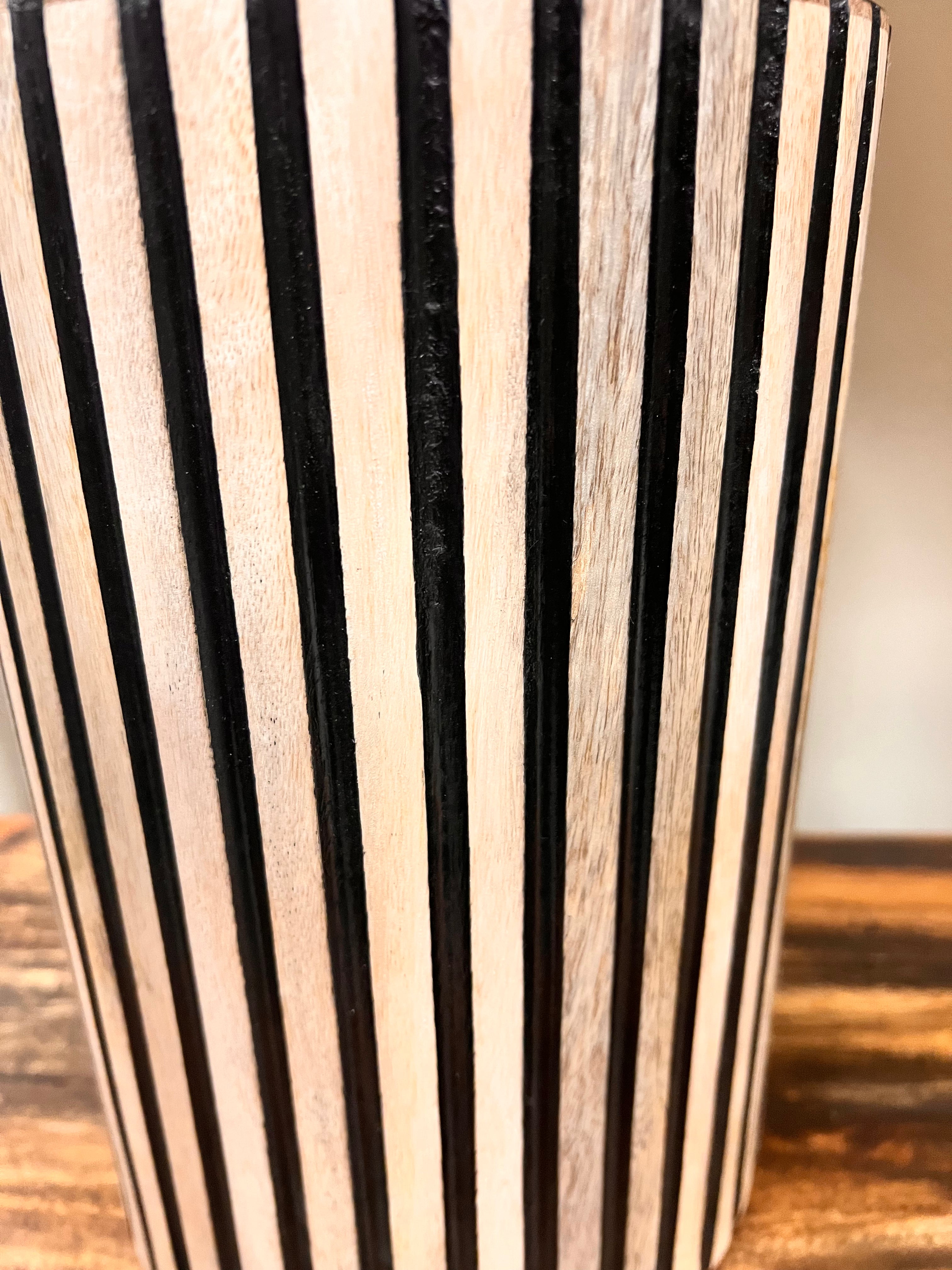 Wood Vase