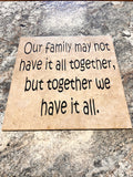 Tile Sign