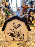 Cow Pig Sign