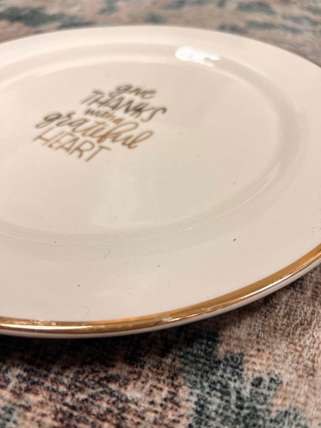 Give Thanks Plate