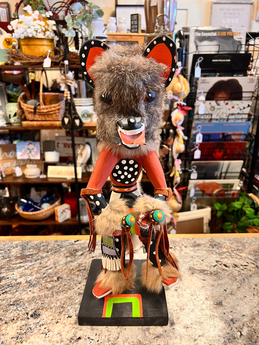 Wolf Kachina Doll