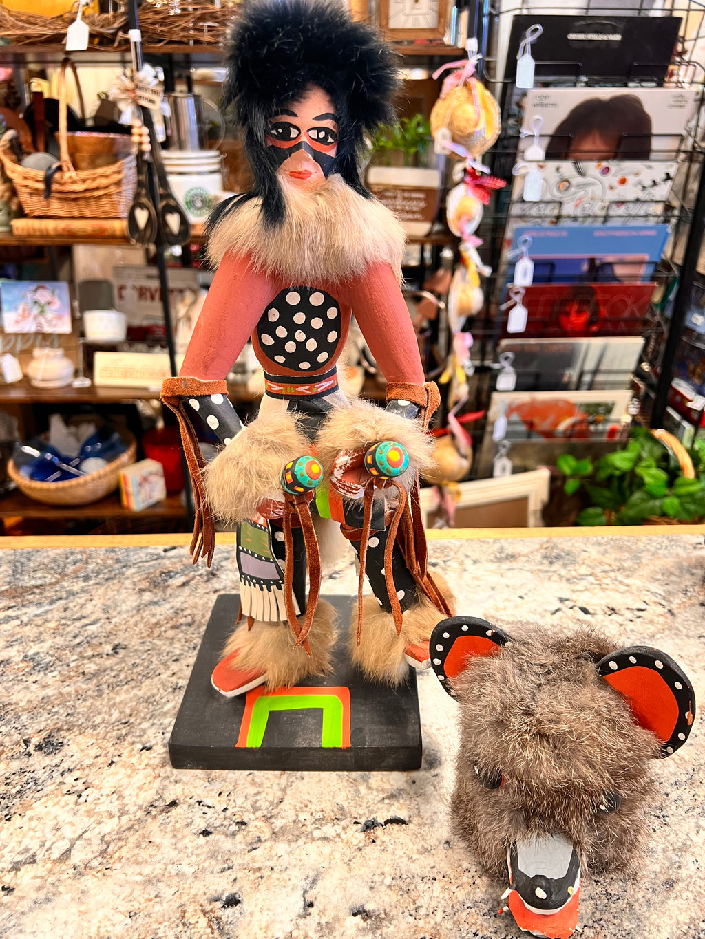 Wolf Kachina Doll
