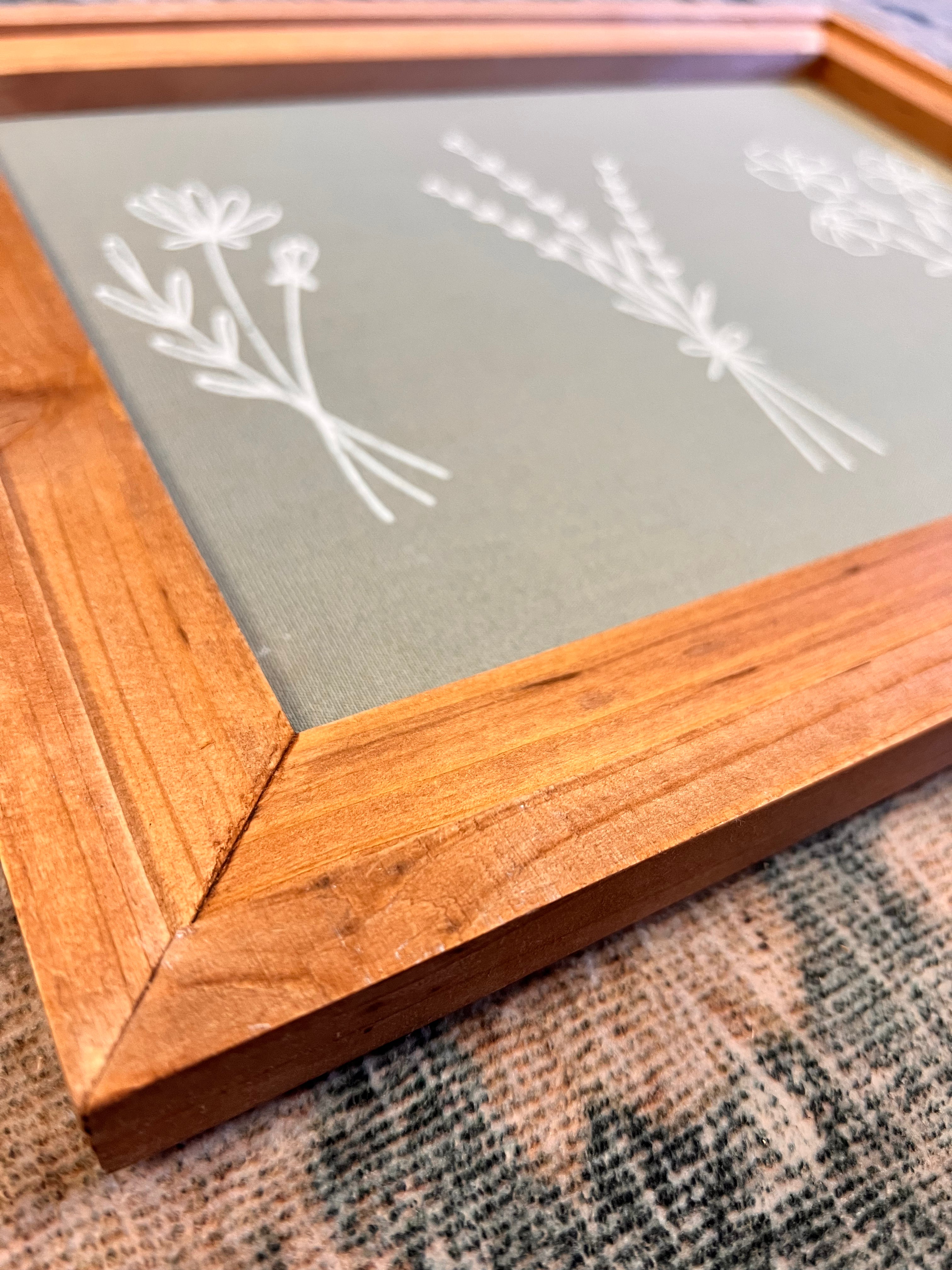 Hobby Lobby Framed Stems