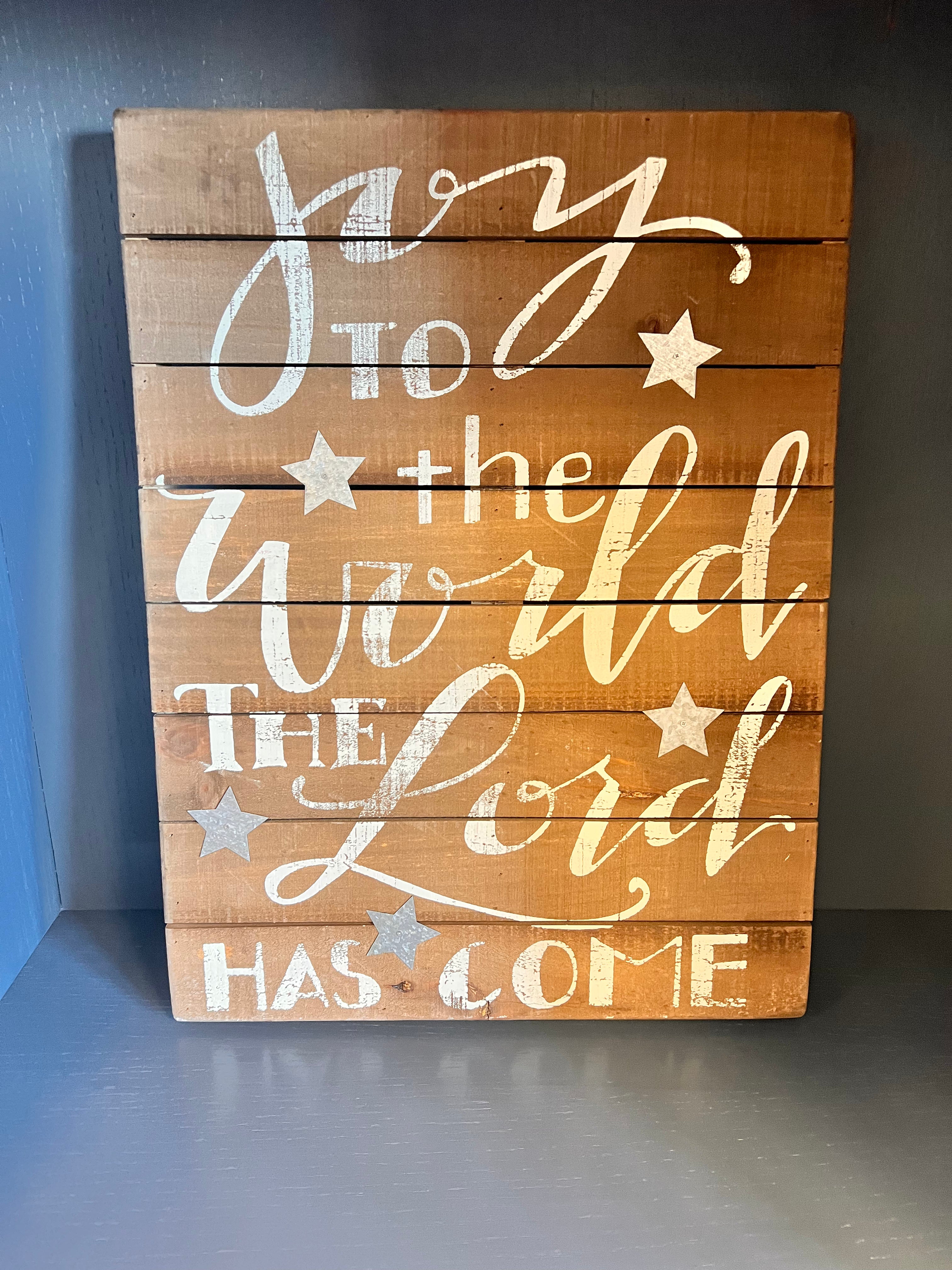 Joy to the World Sign
