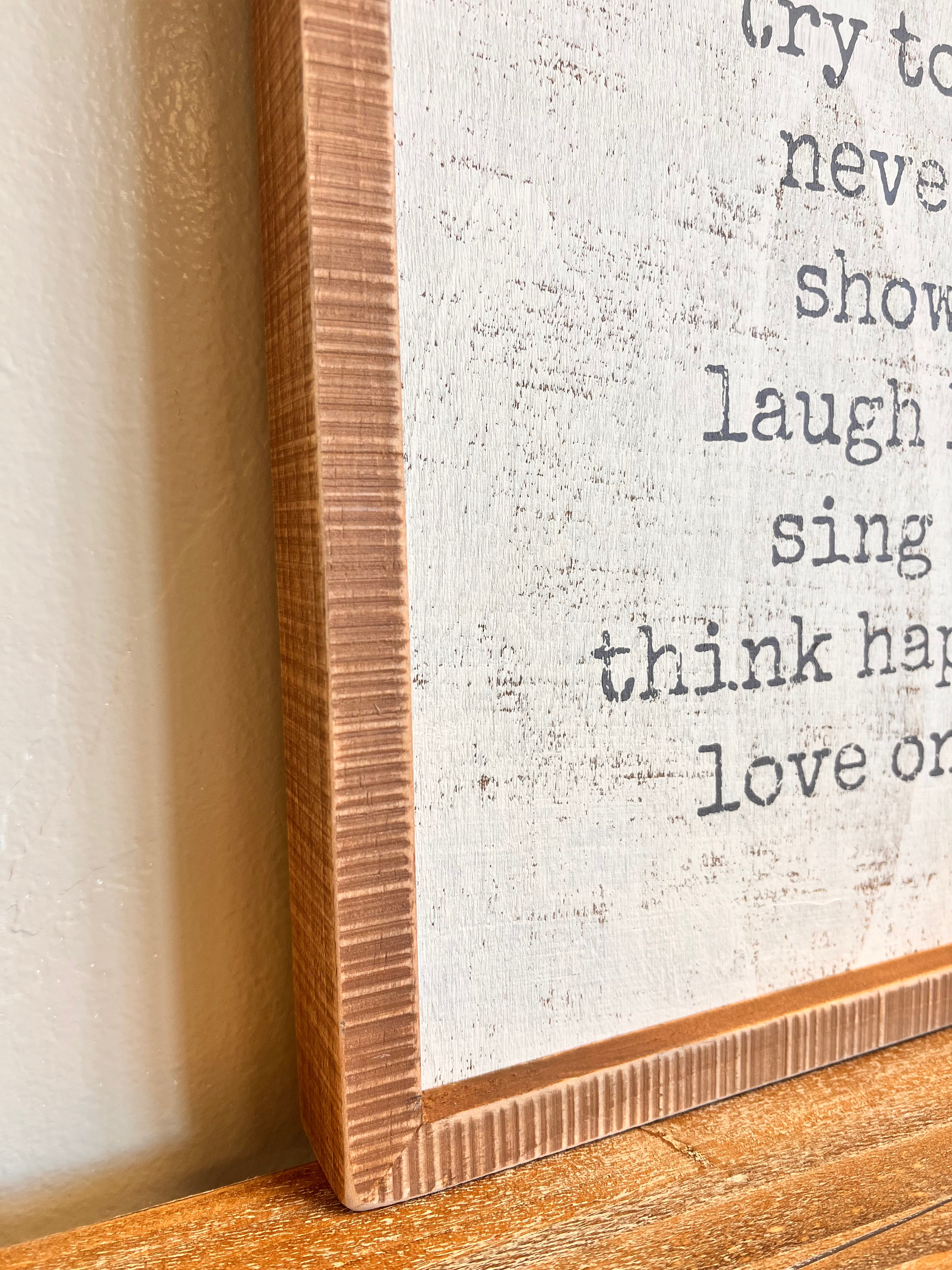 House Rules Sign