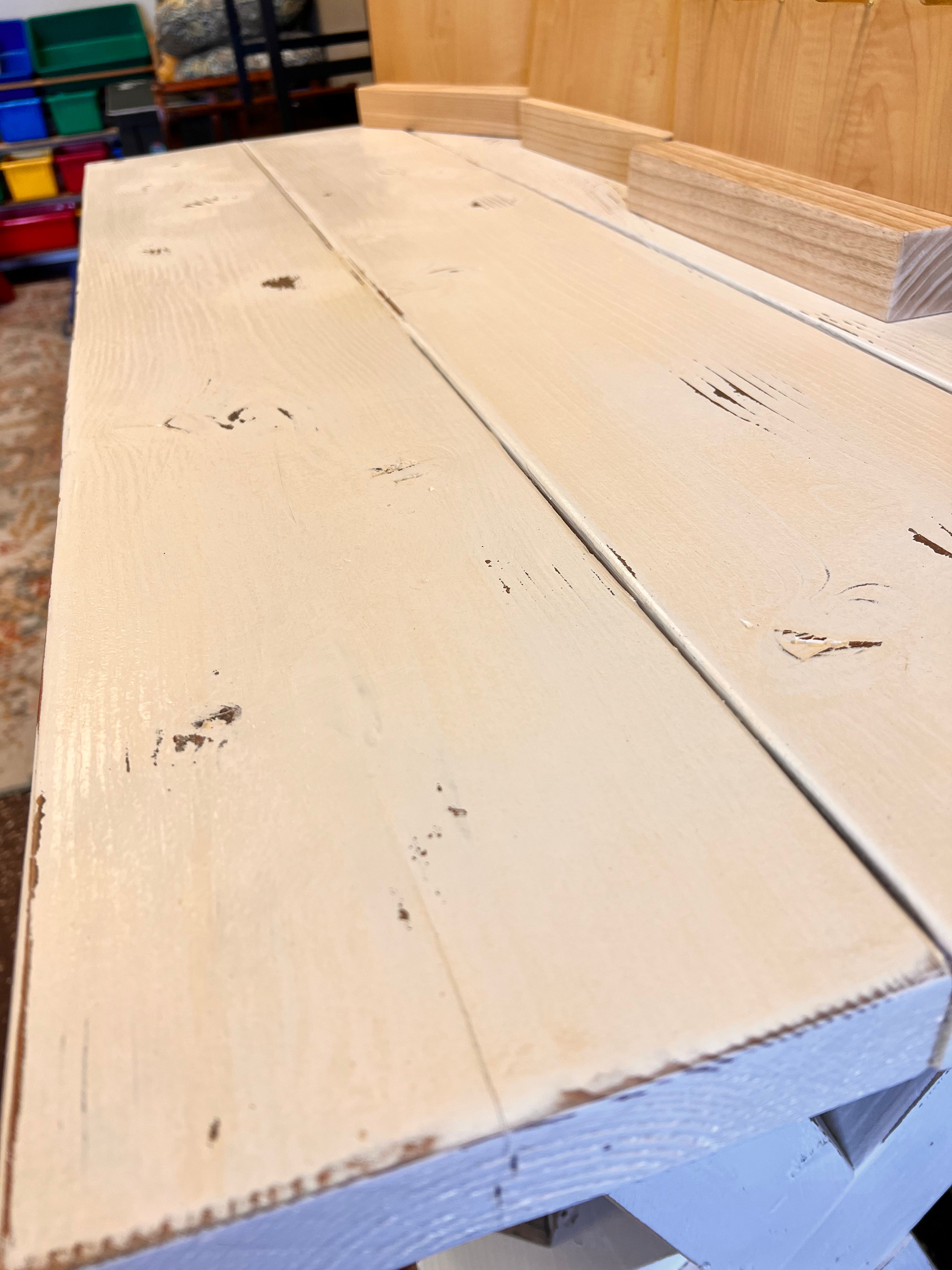 Solid Wood Farmhouse Table