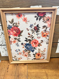 Framed Floral Decor