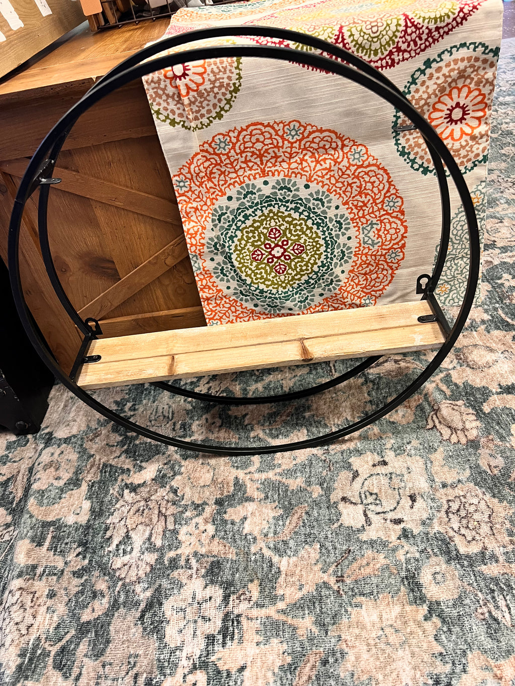 Round Metal Shelf