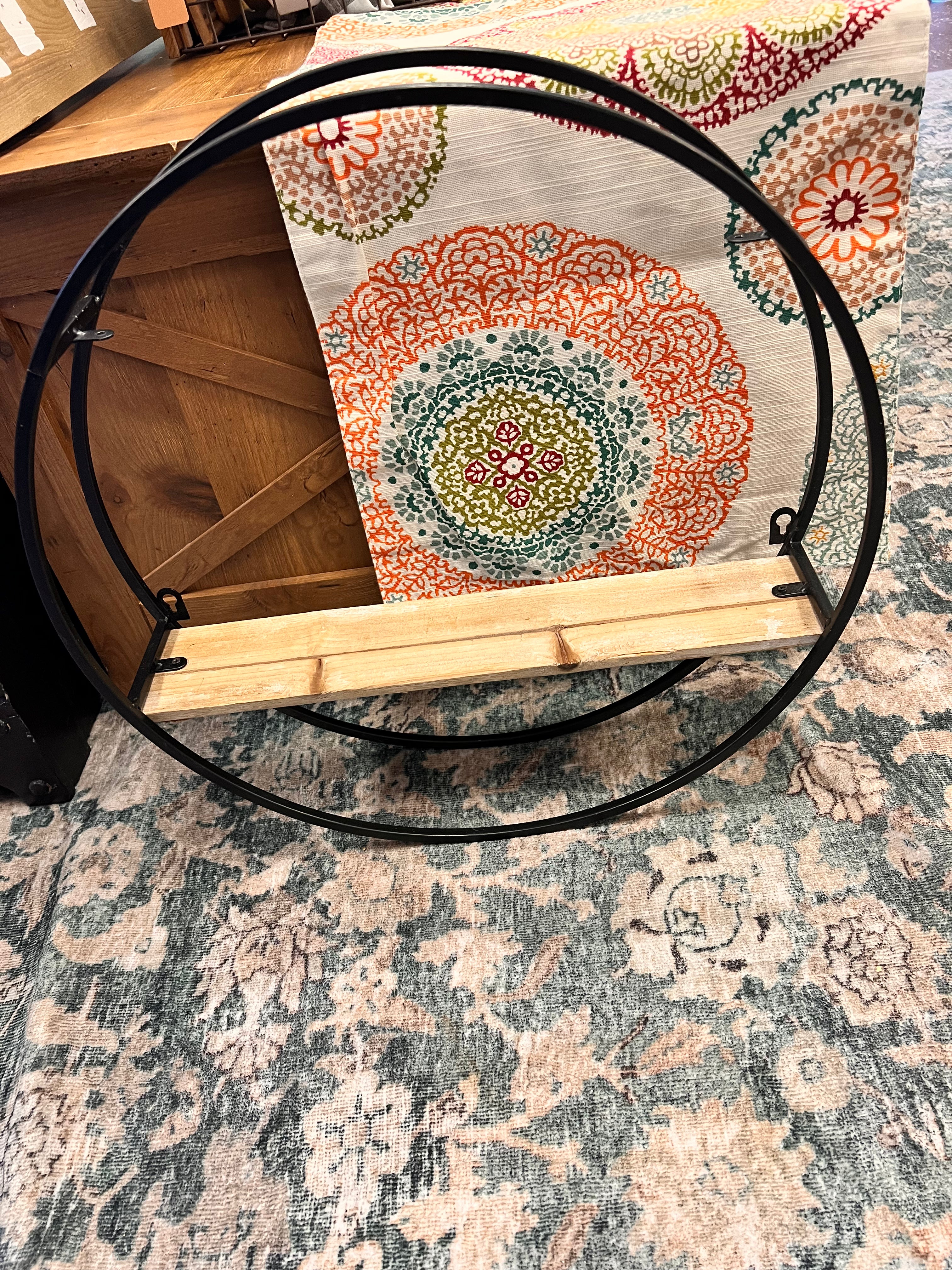 Round Metal Shelf