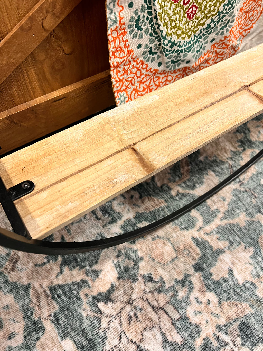 Round Metal Shelf
