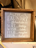 Laundry Sign