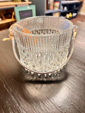 Vintage Crystal Ice Bucket