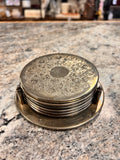Silver Coaster Set