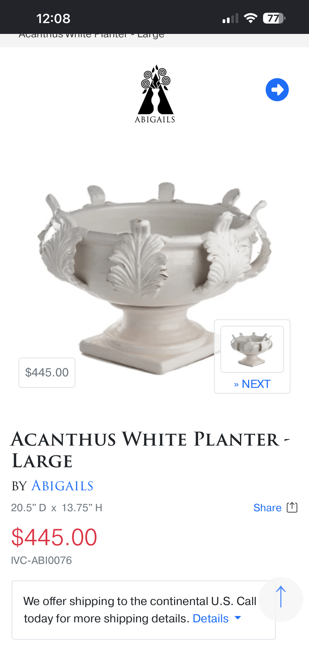 Abigail’s Planter