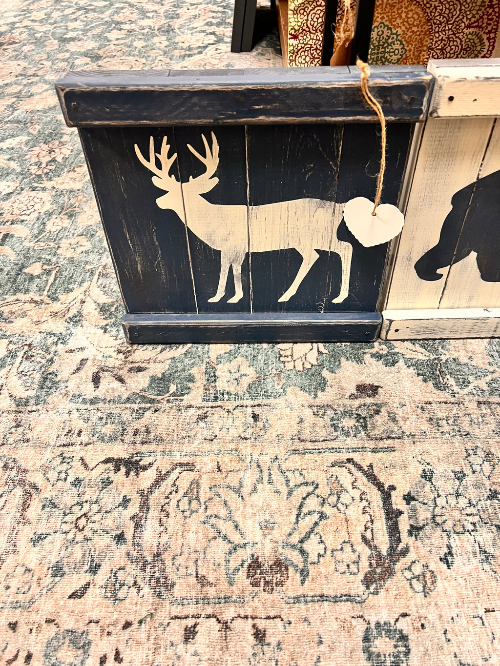 Wooden Animal Decor Set