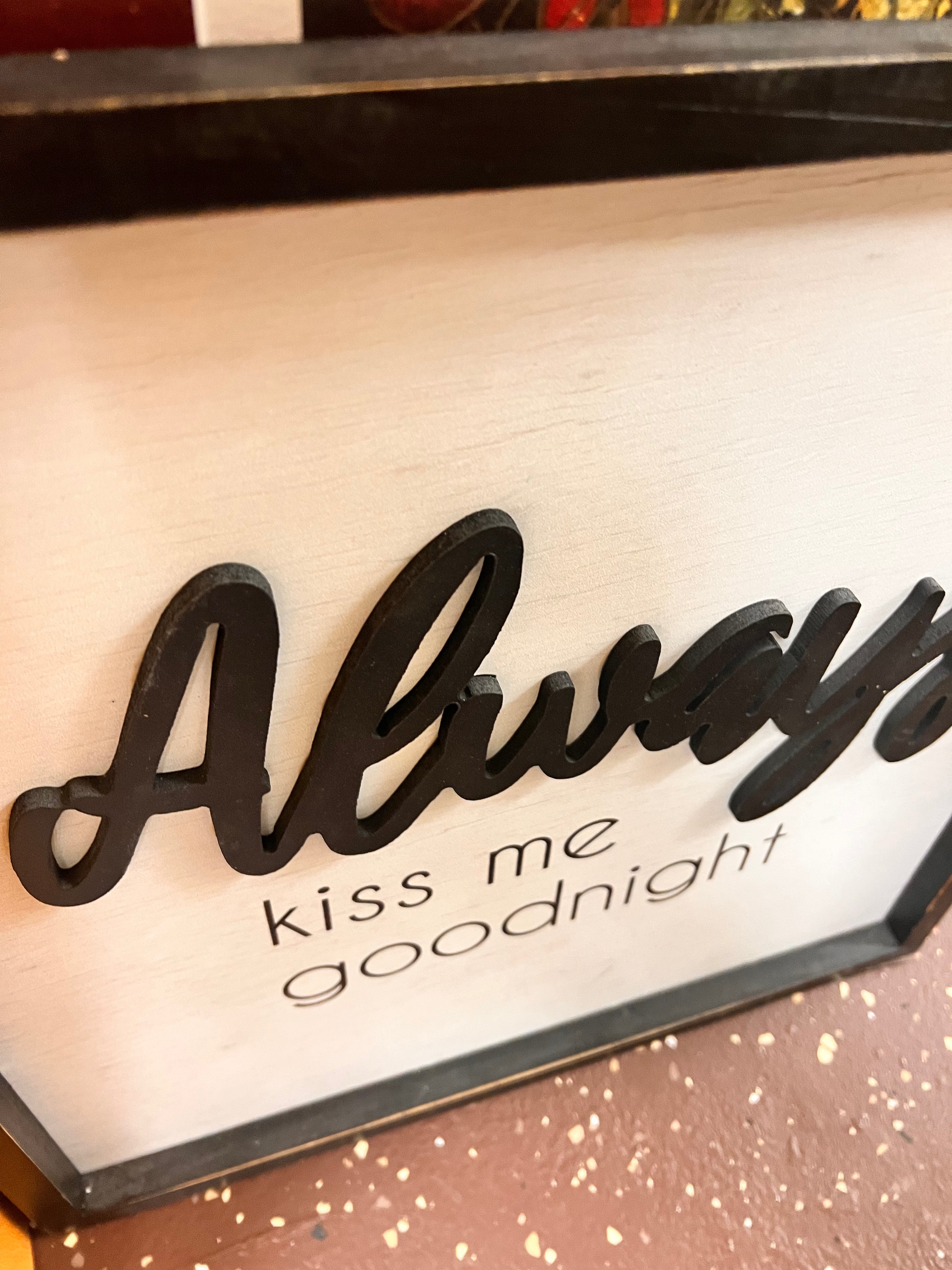 Goodnight Sign