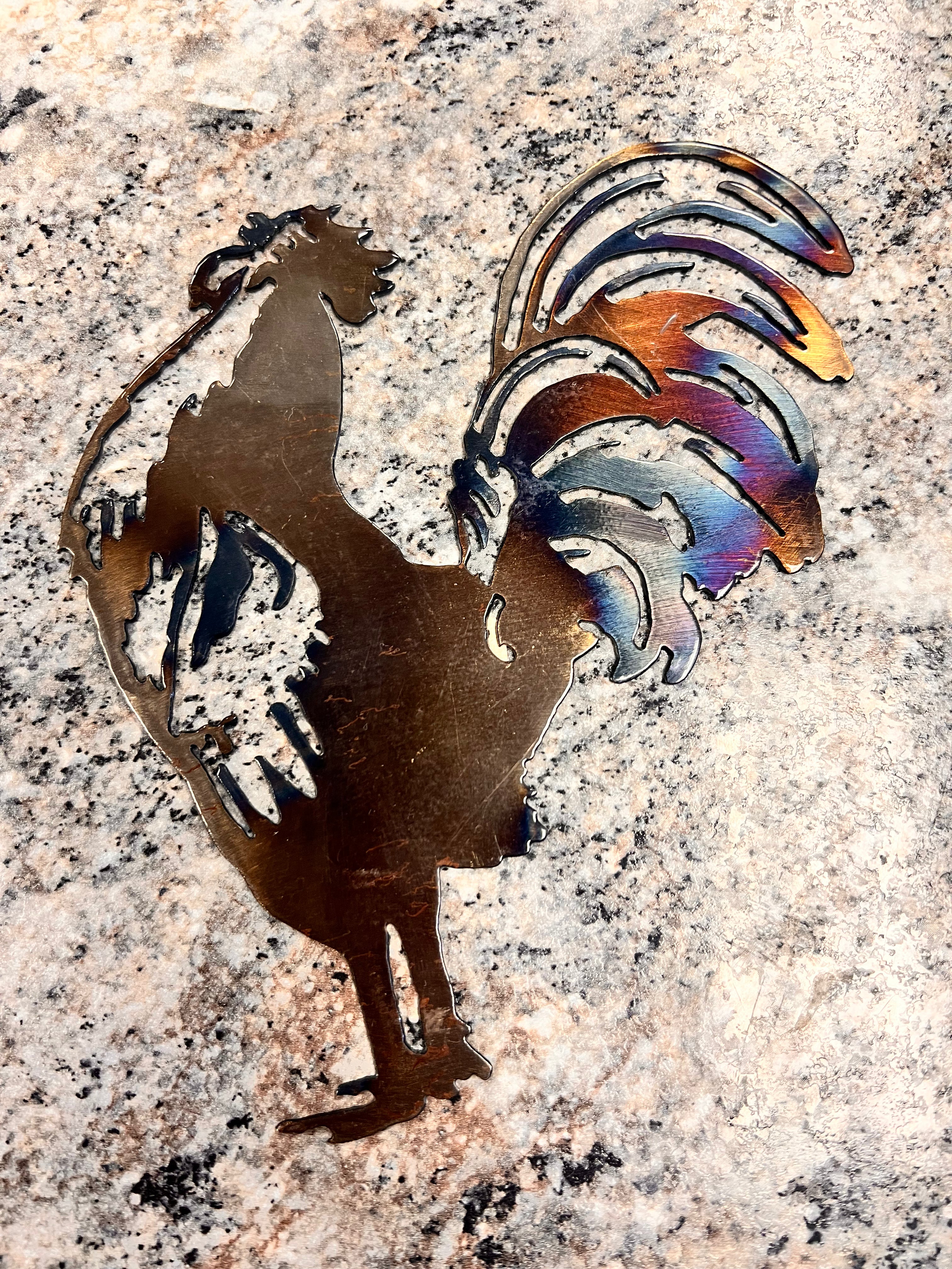 Metal Rooster