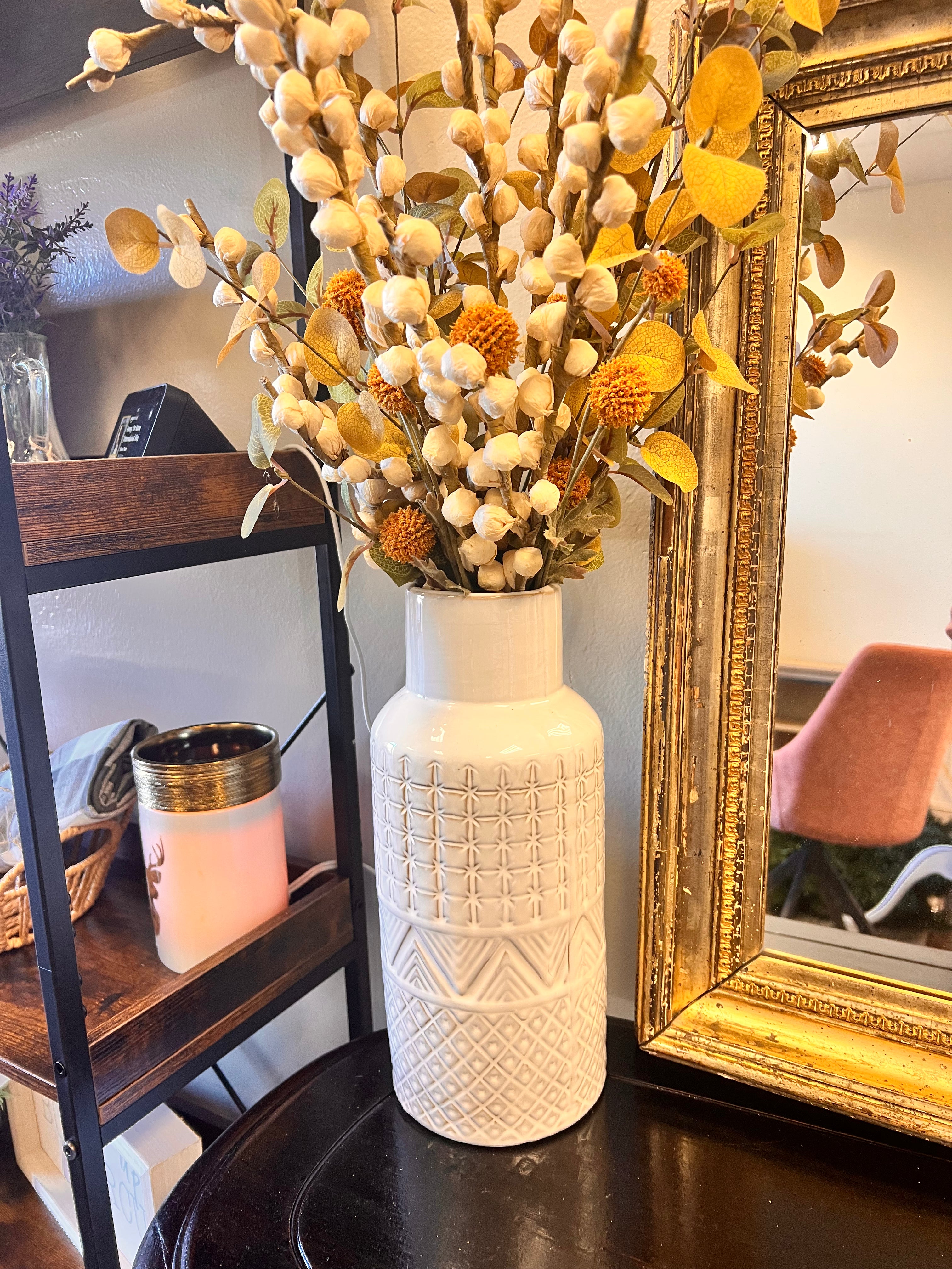 Vase with Florals