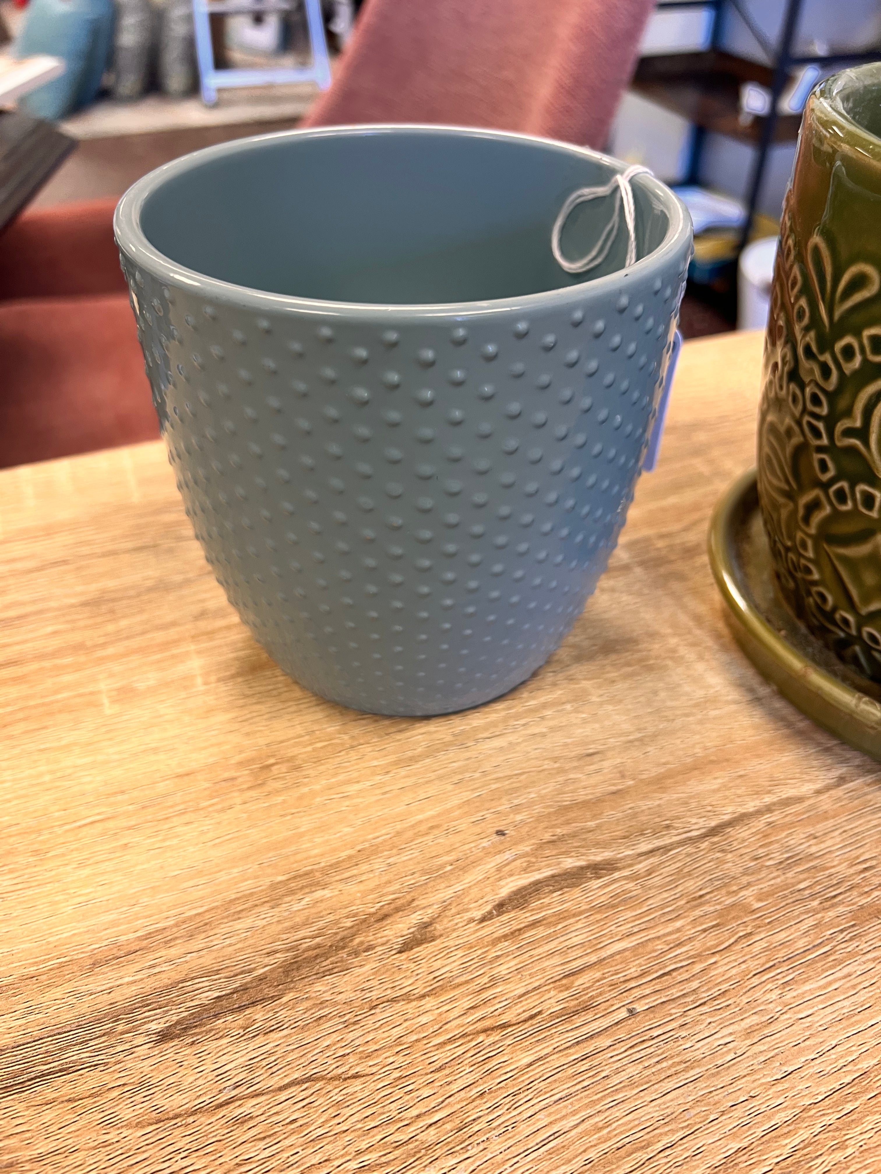 Blue Planter Pot