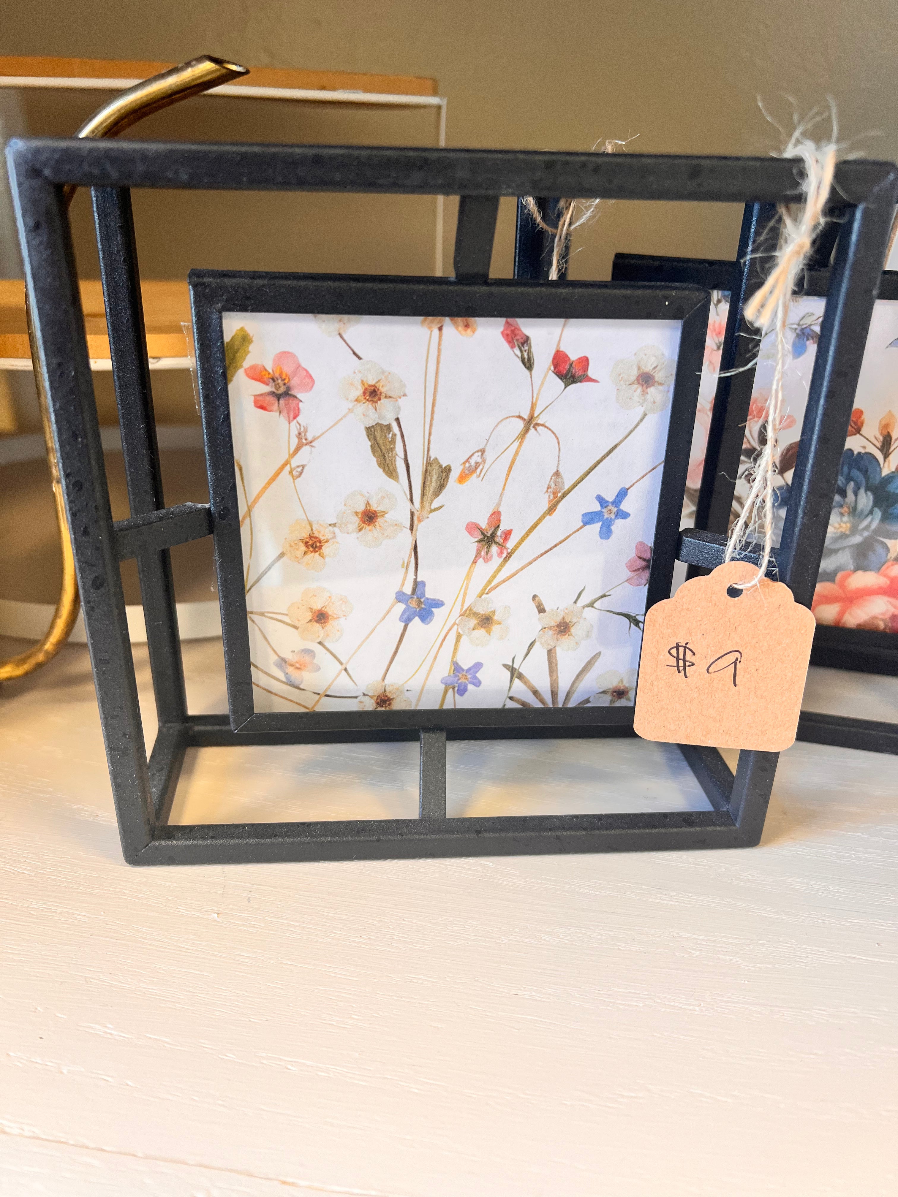 Metal Floral Decor