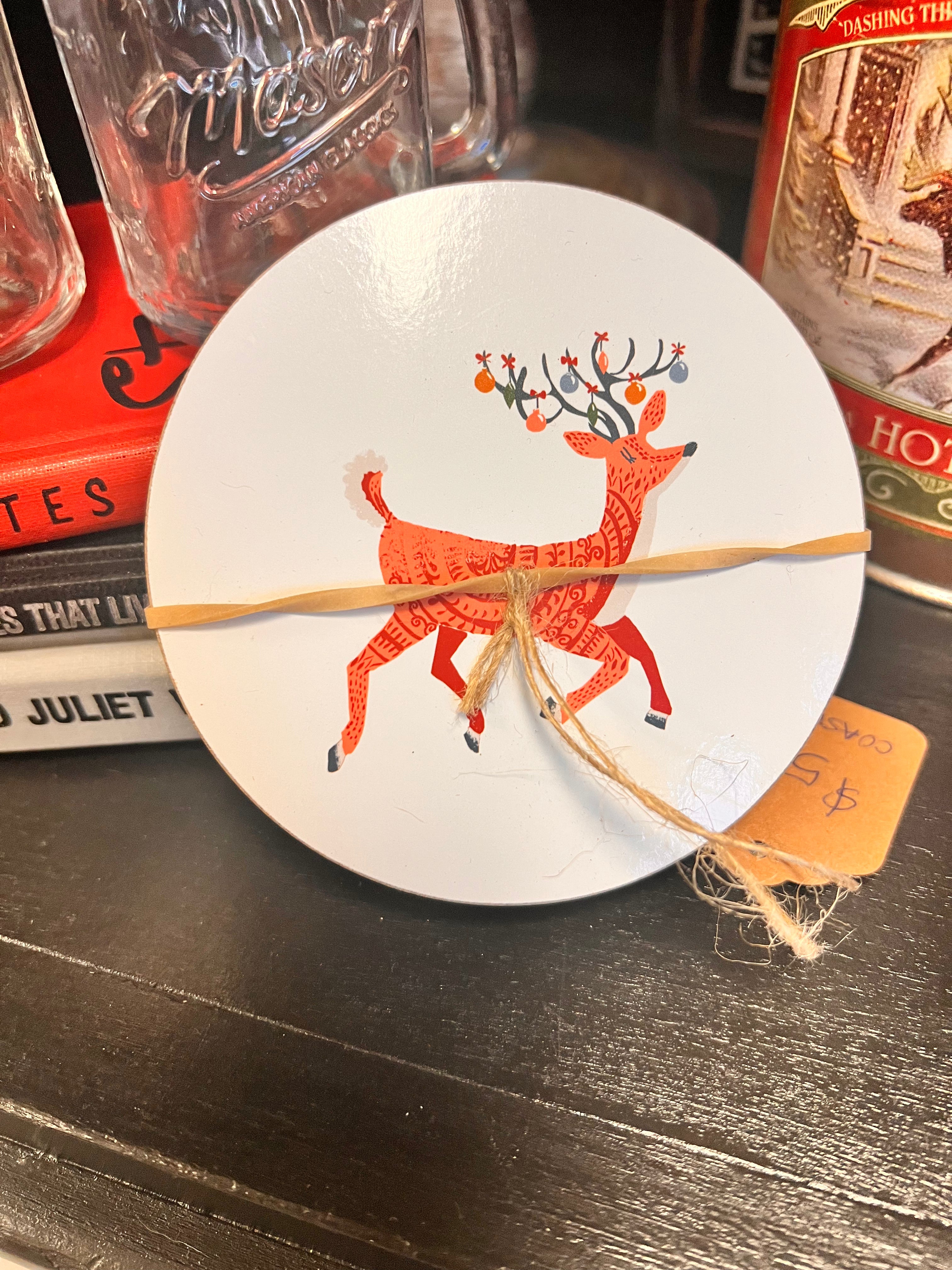 Christmas Coaster Set