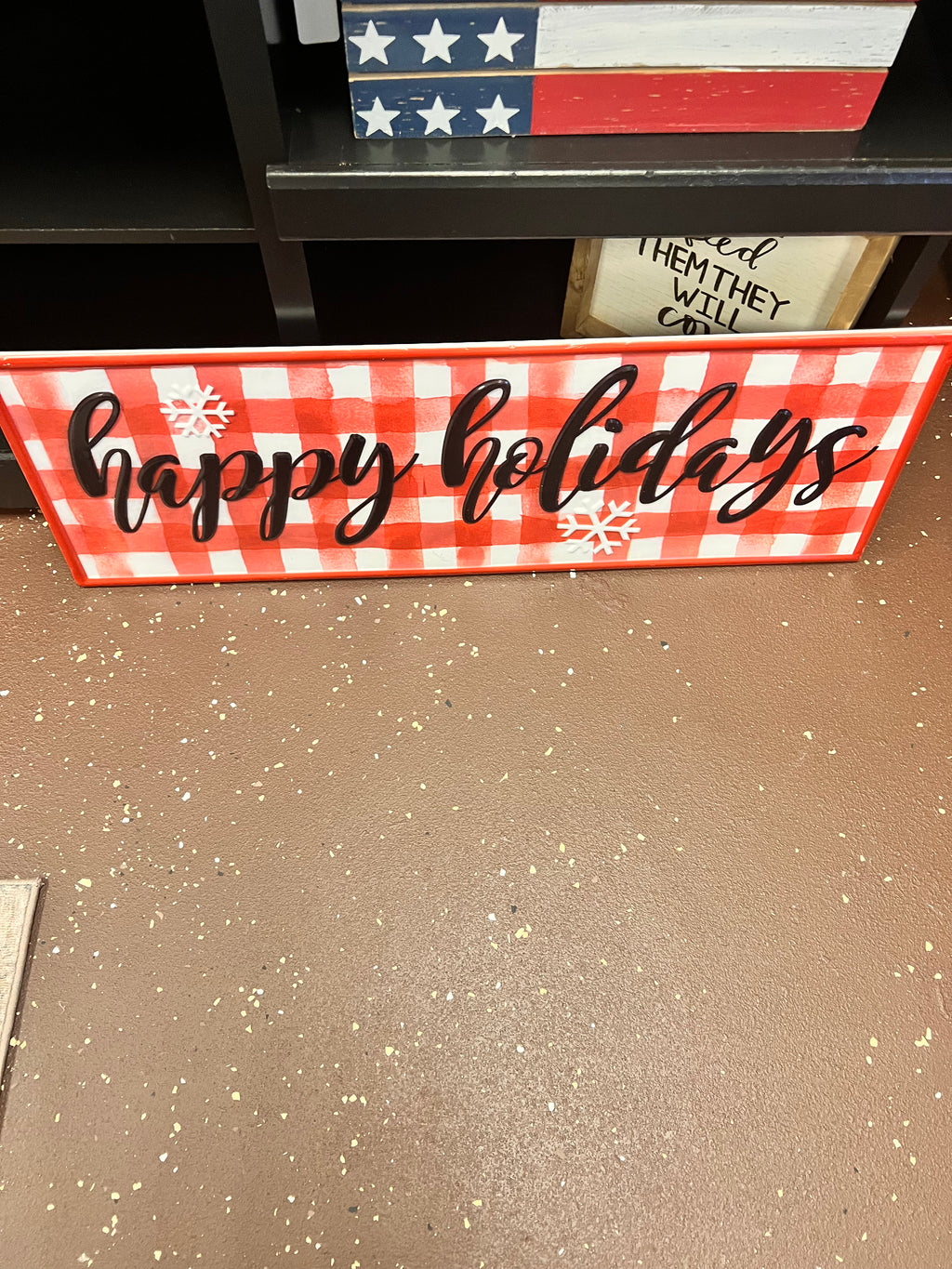 Happy Holidays Sign