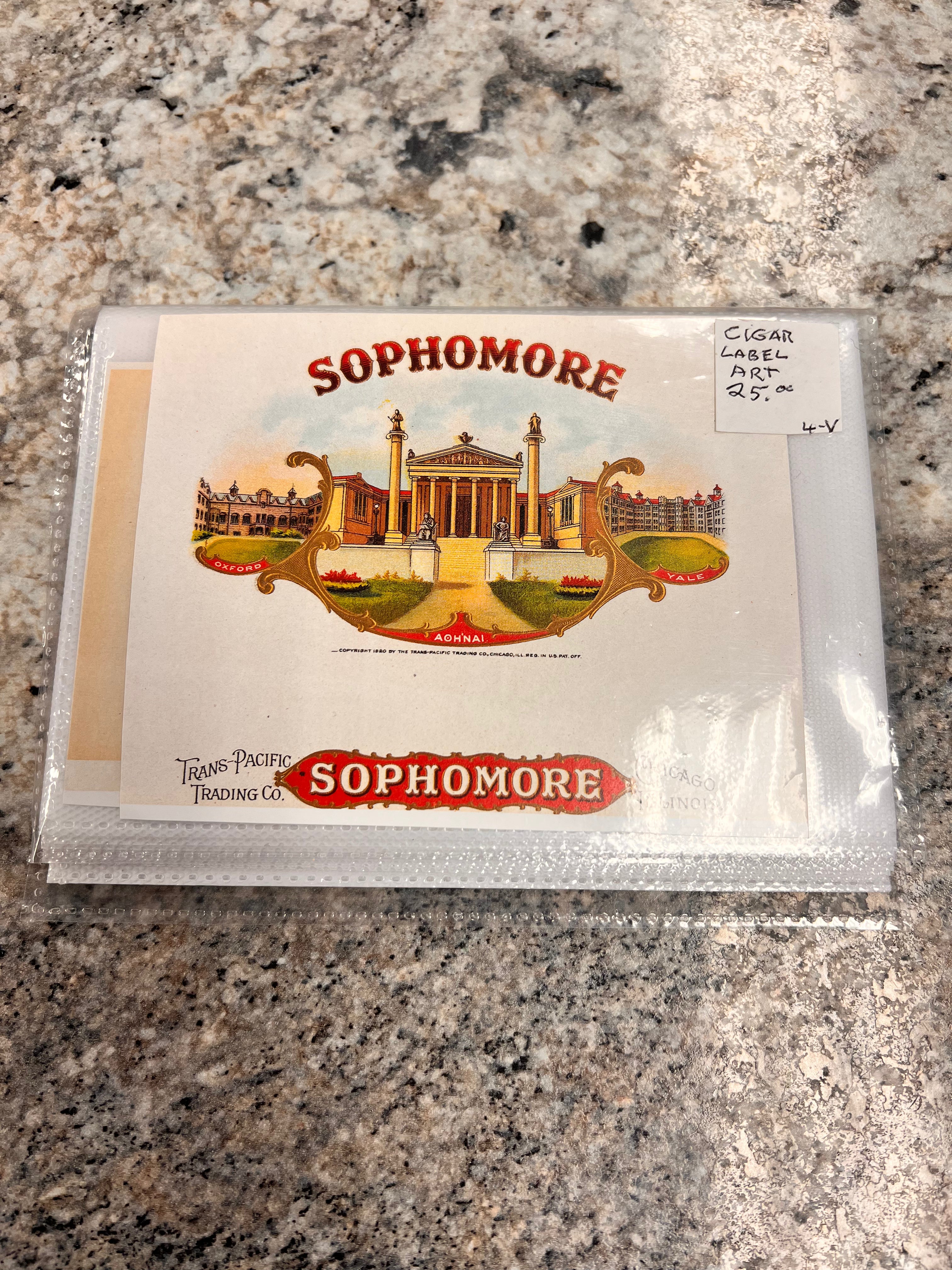 Cigar Label Art