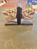 T-Rex Skull Bookends