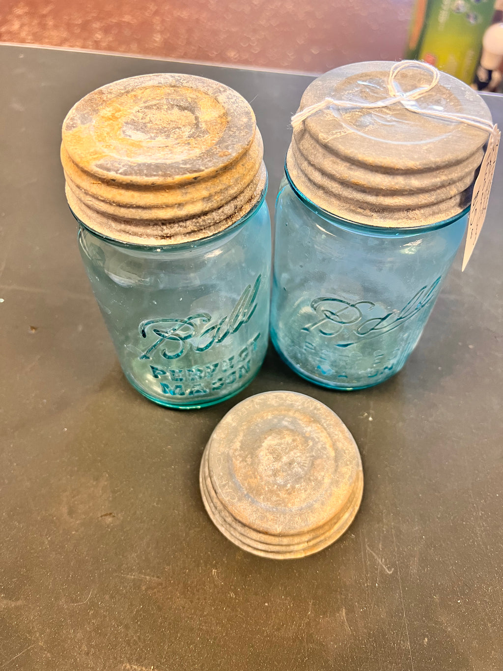 Vintage Ball Mason Jar Set