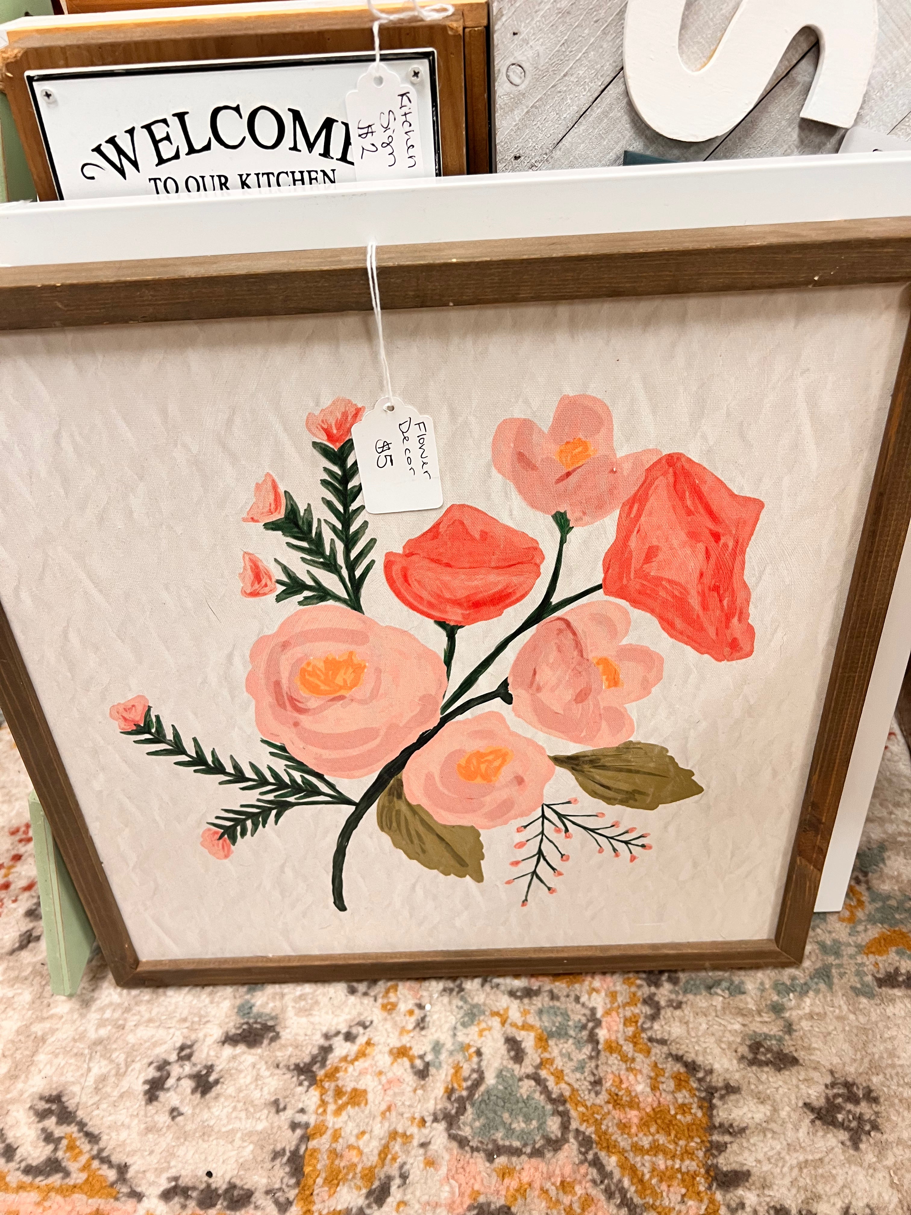 Framed Flowers