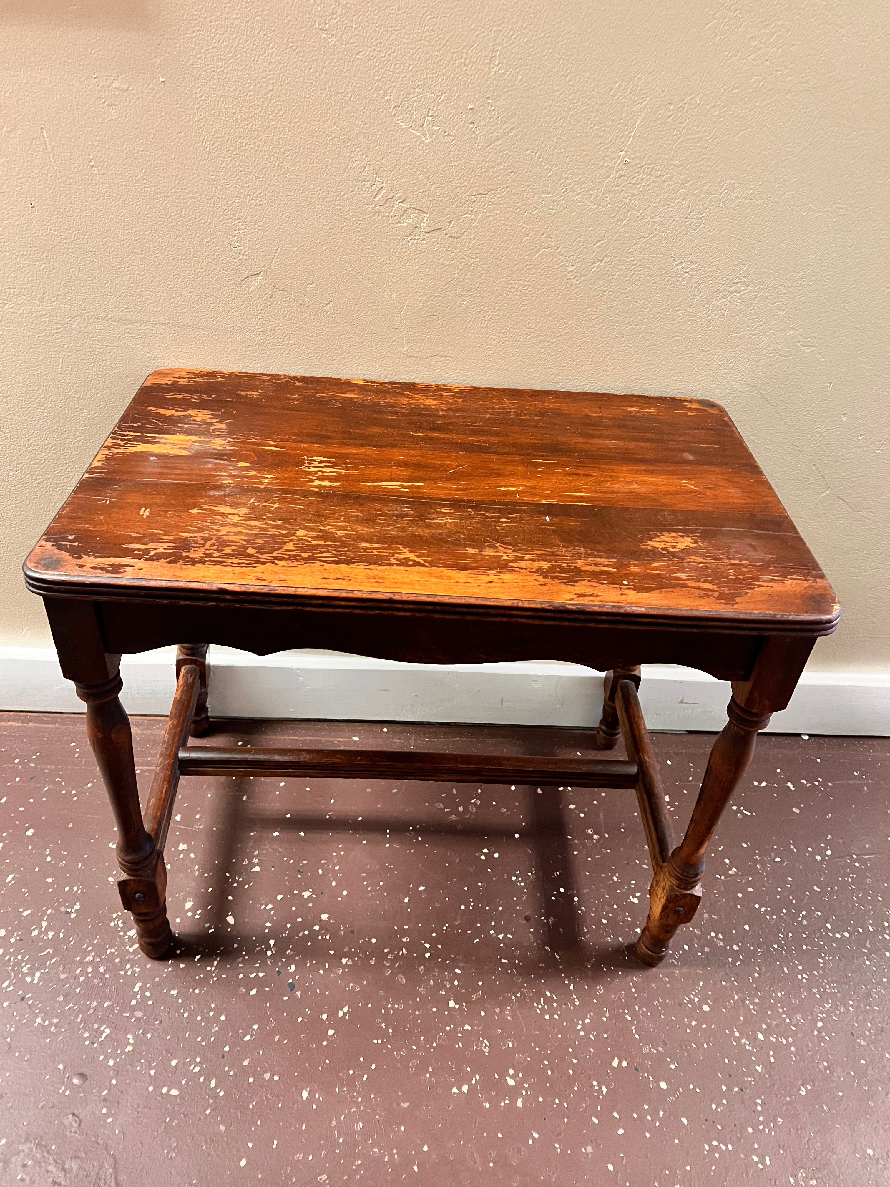 Wood Side Table
