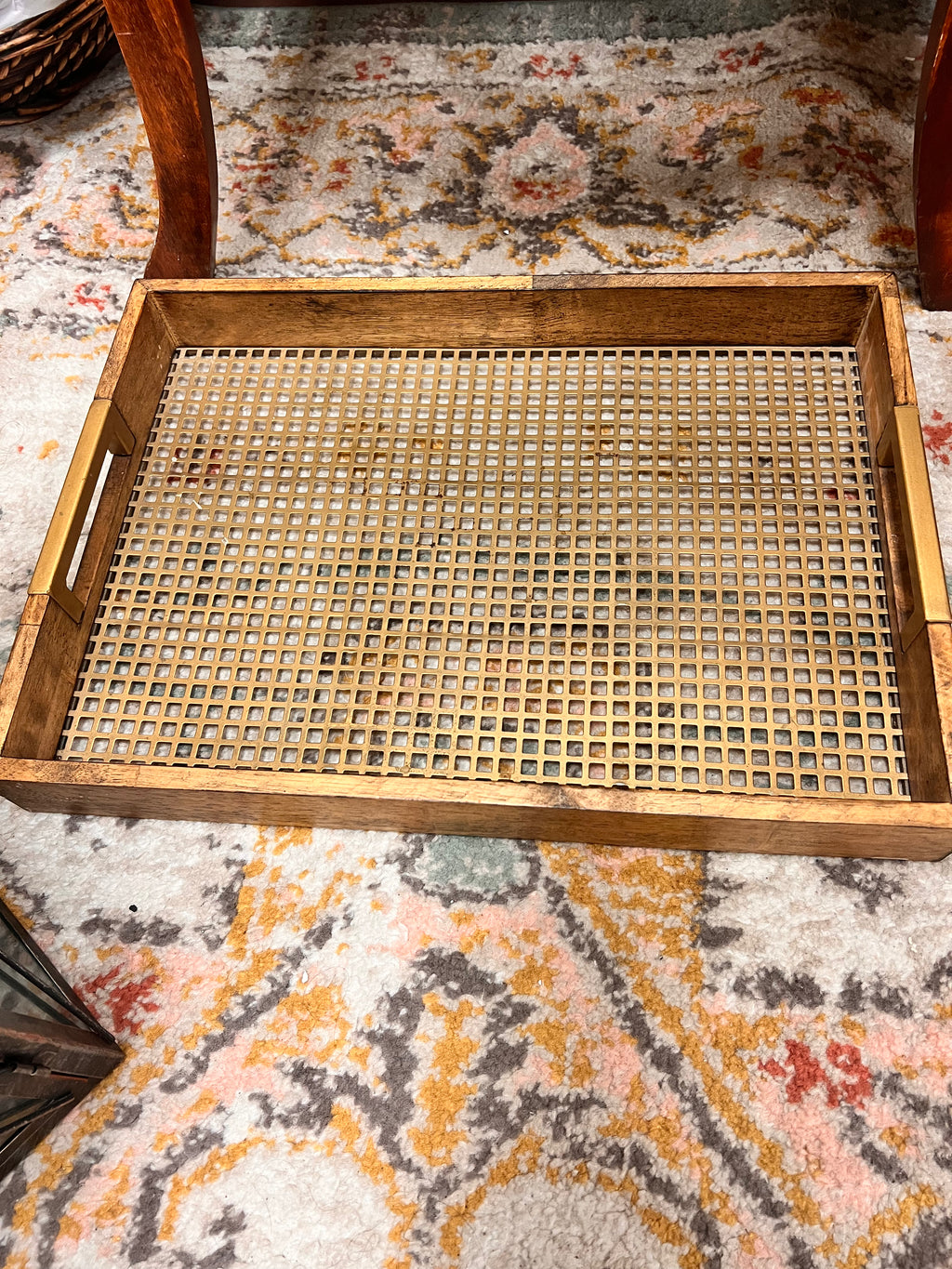 Rustic Tray Decor
