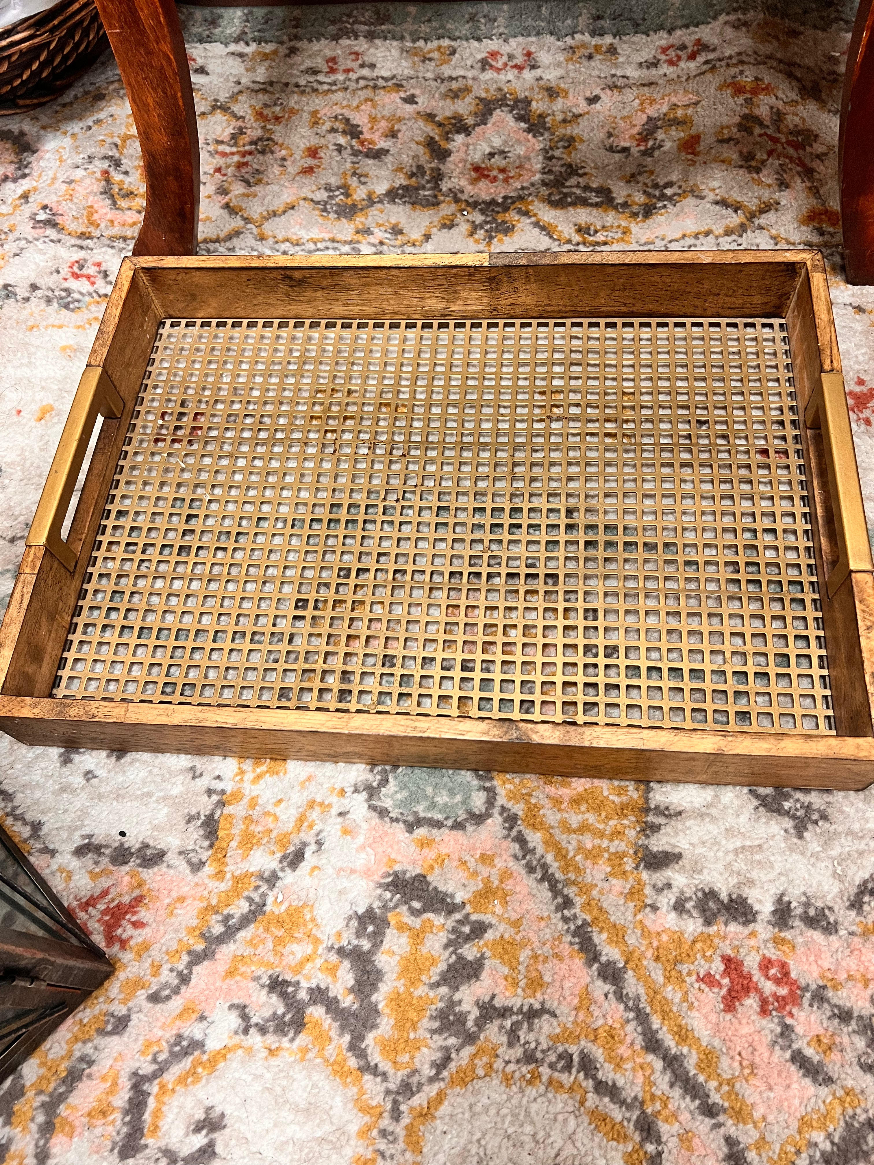 Rustic Tray Decor