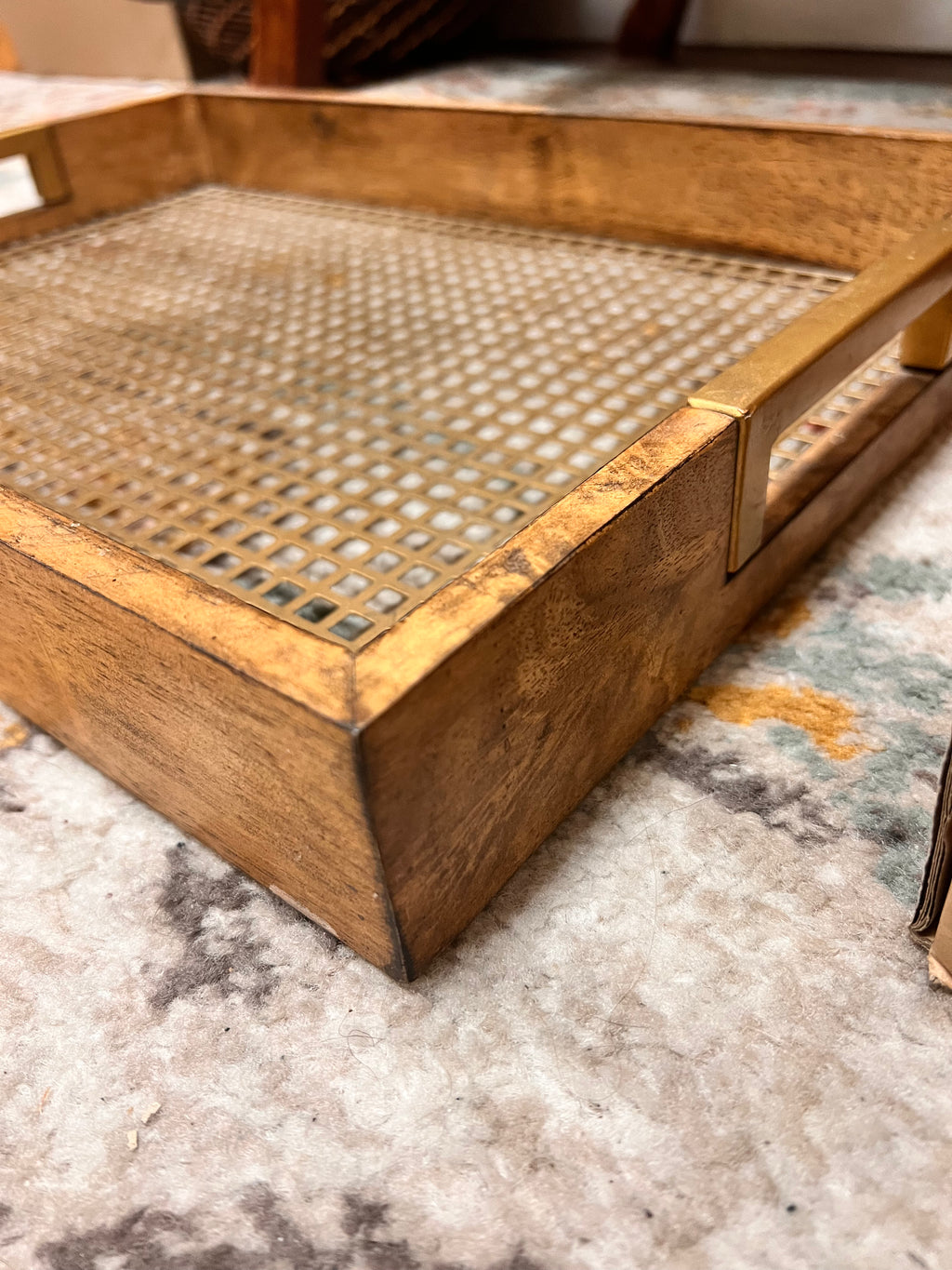 Rustic Tray Decor