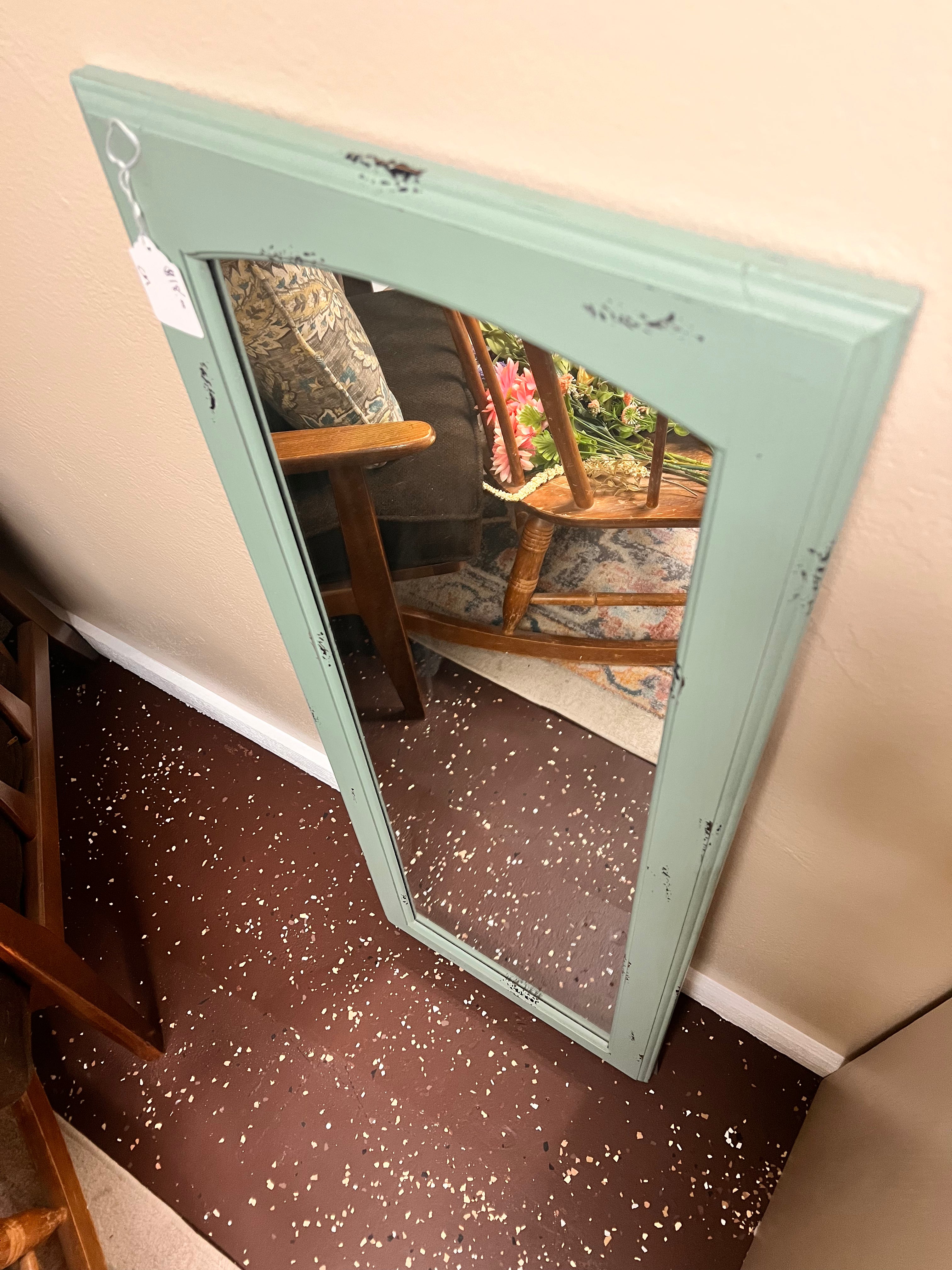 Tall Rustic Mirror