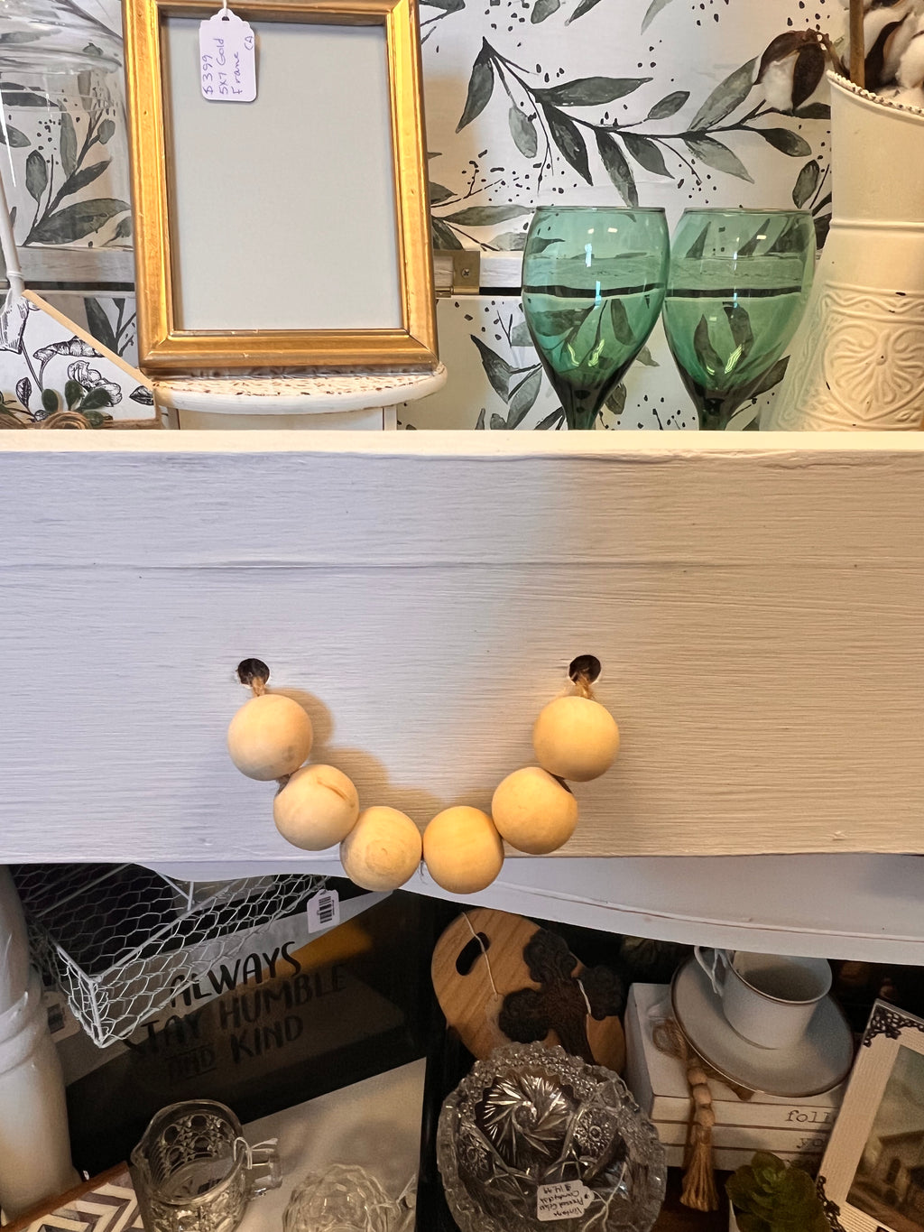 White Wood Chest