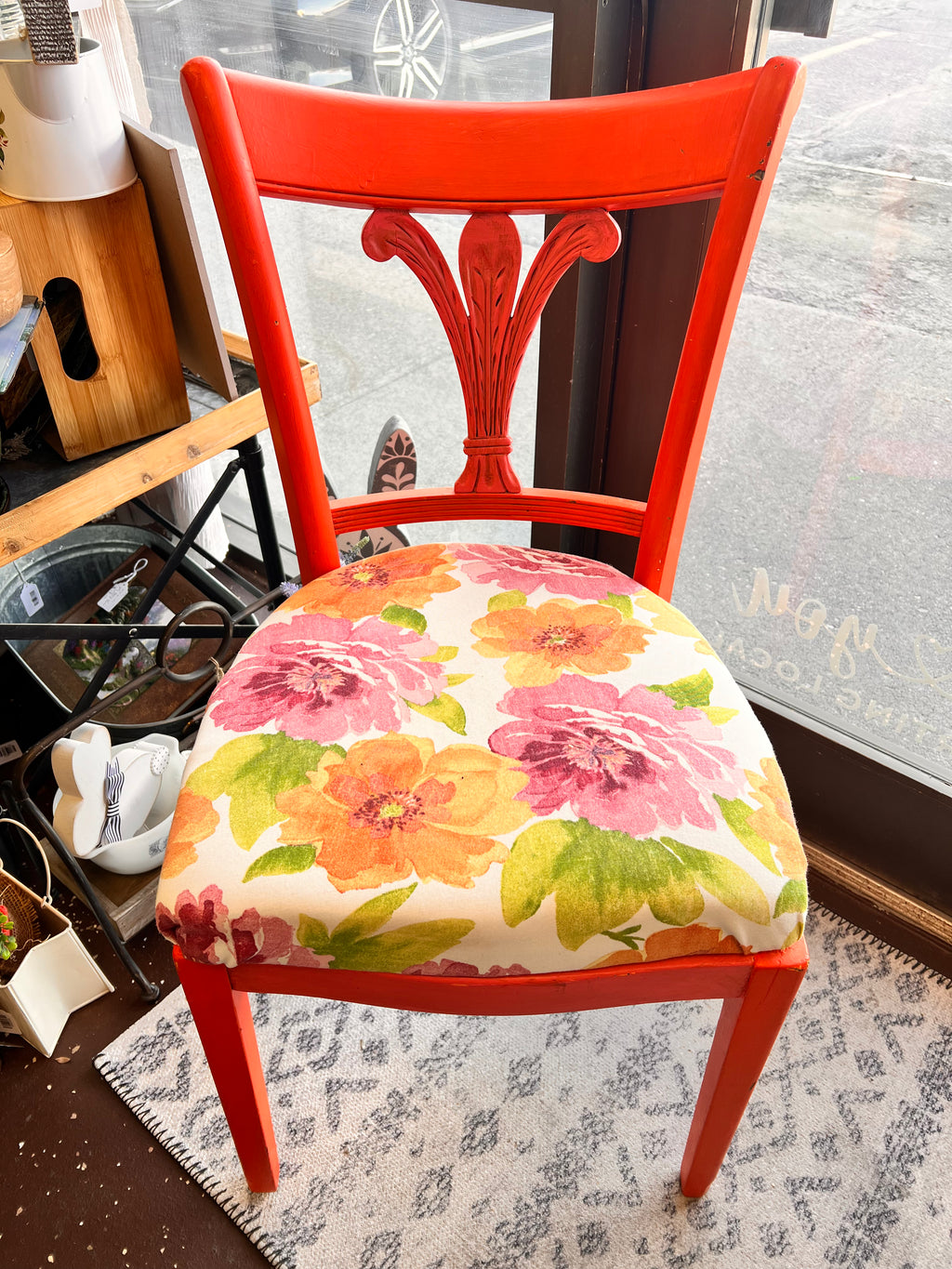 Floral Chair