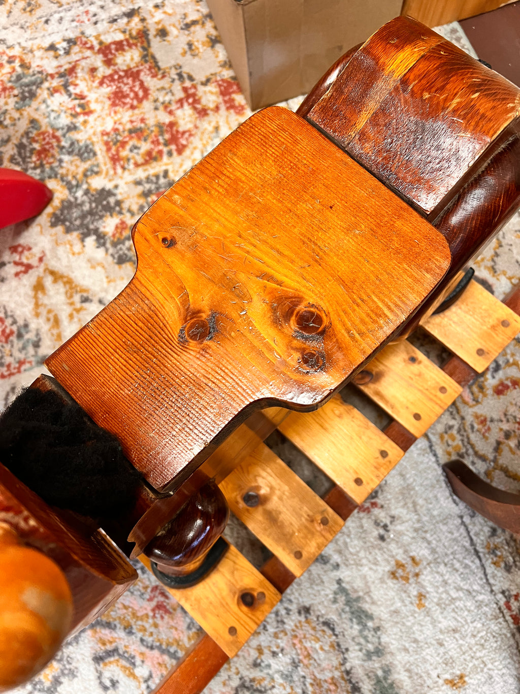 Solid Wood Rocking Horse