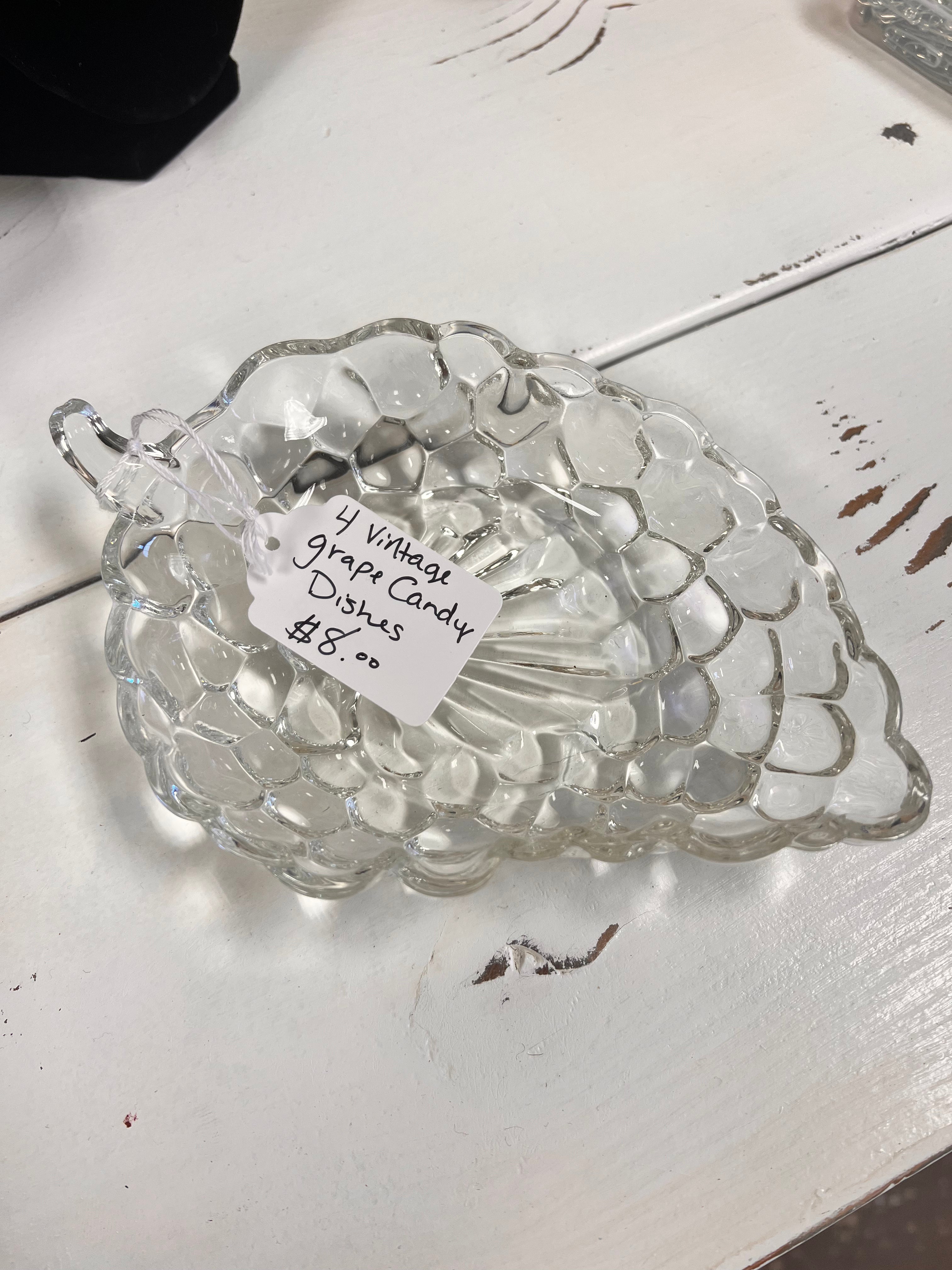 Vintage Grape Dish