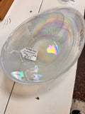 Vintage Oval Iridescent Bowl