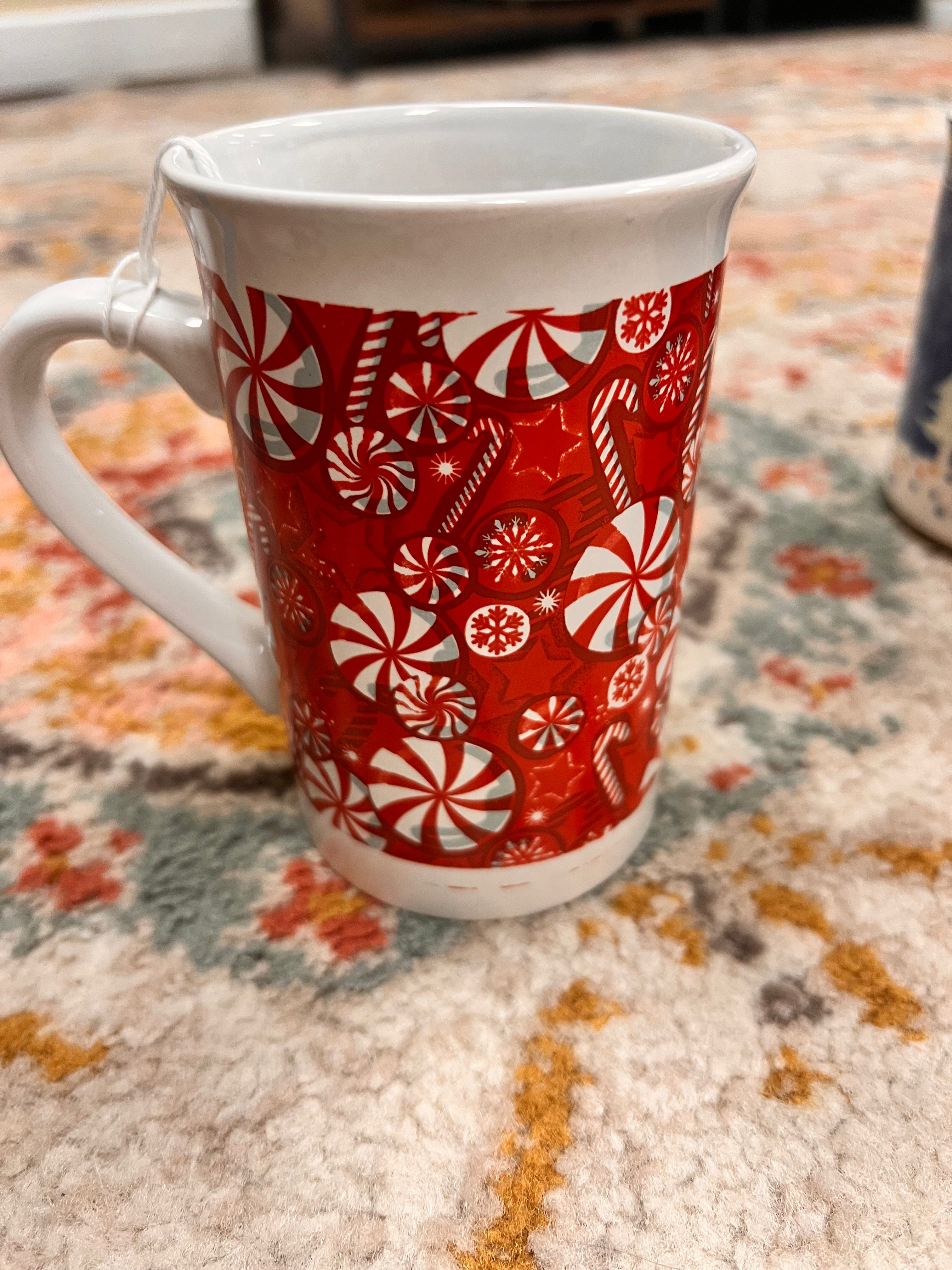 Candy Cane Mug ￼