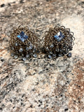 Filigree Clip Earrings