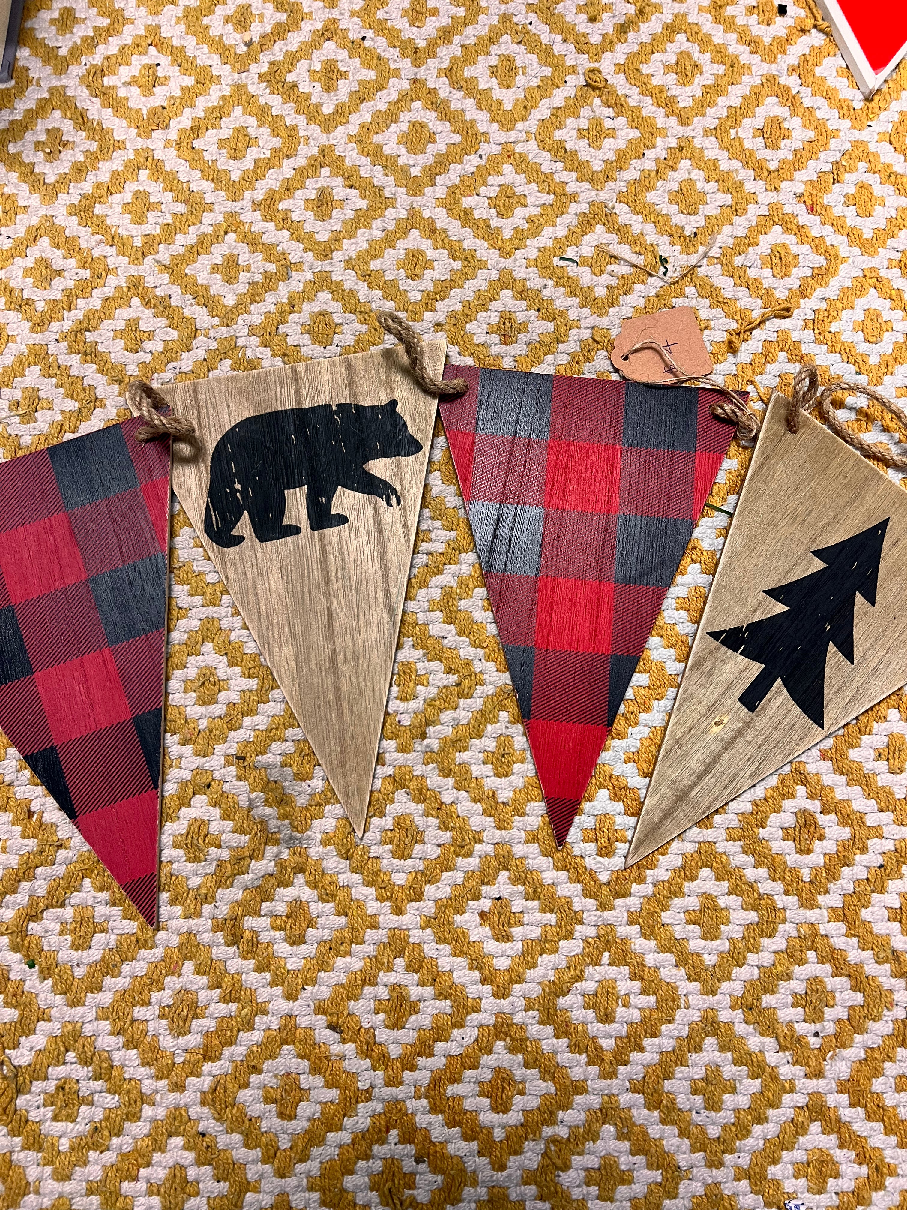 Wooden Hanging Sign