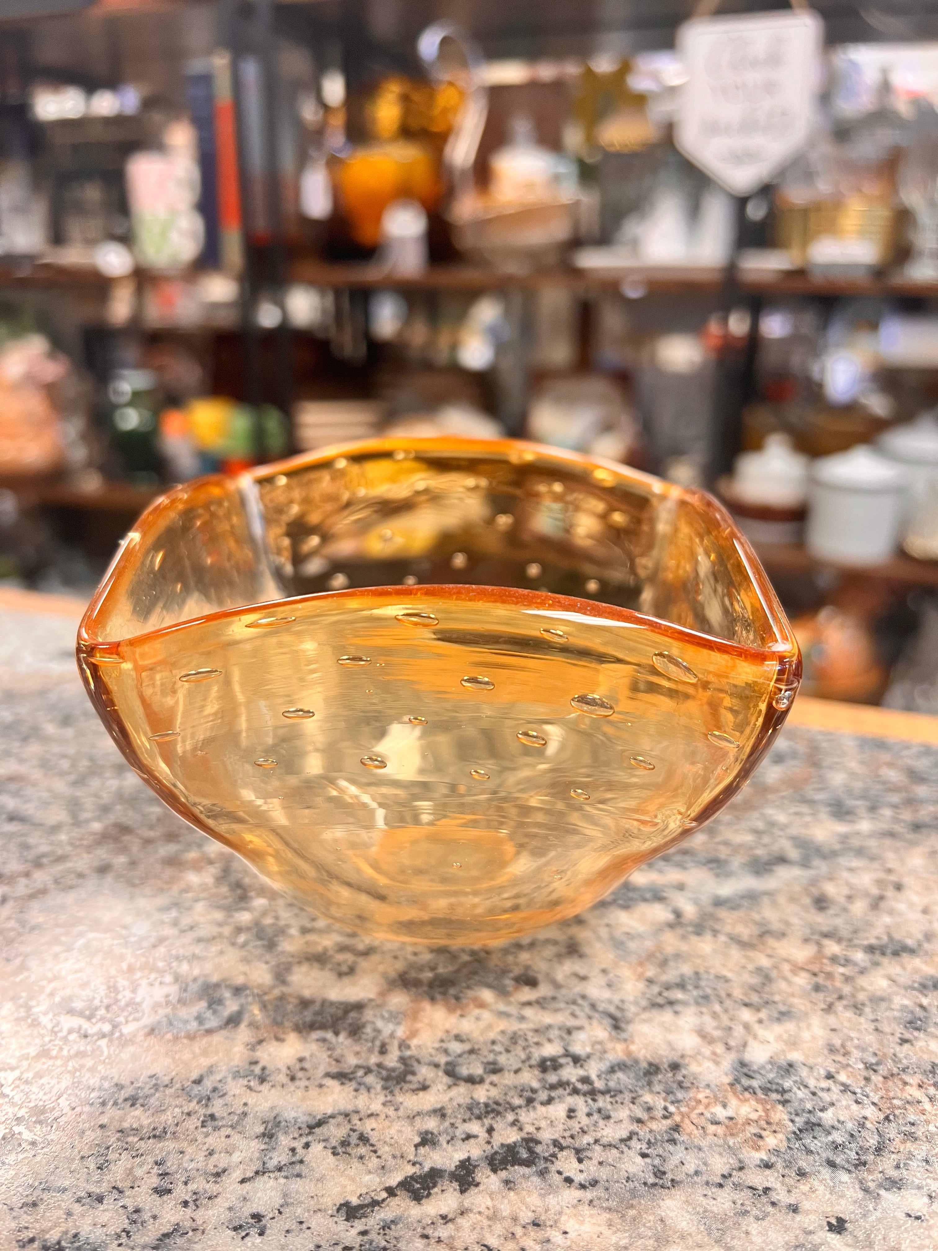 Hand Blown Bowl