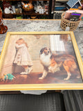 Vintage dog Picture