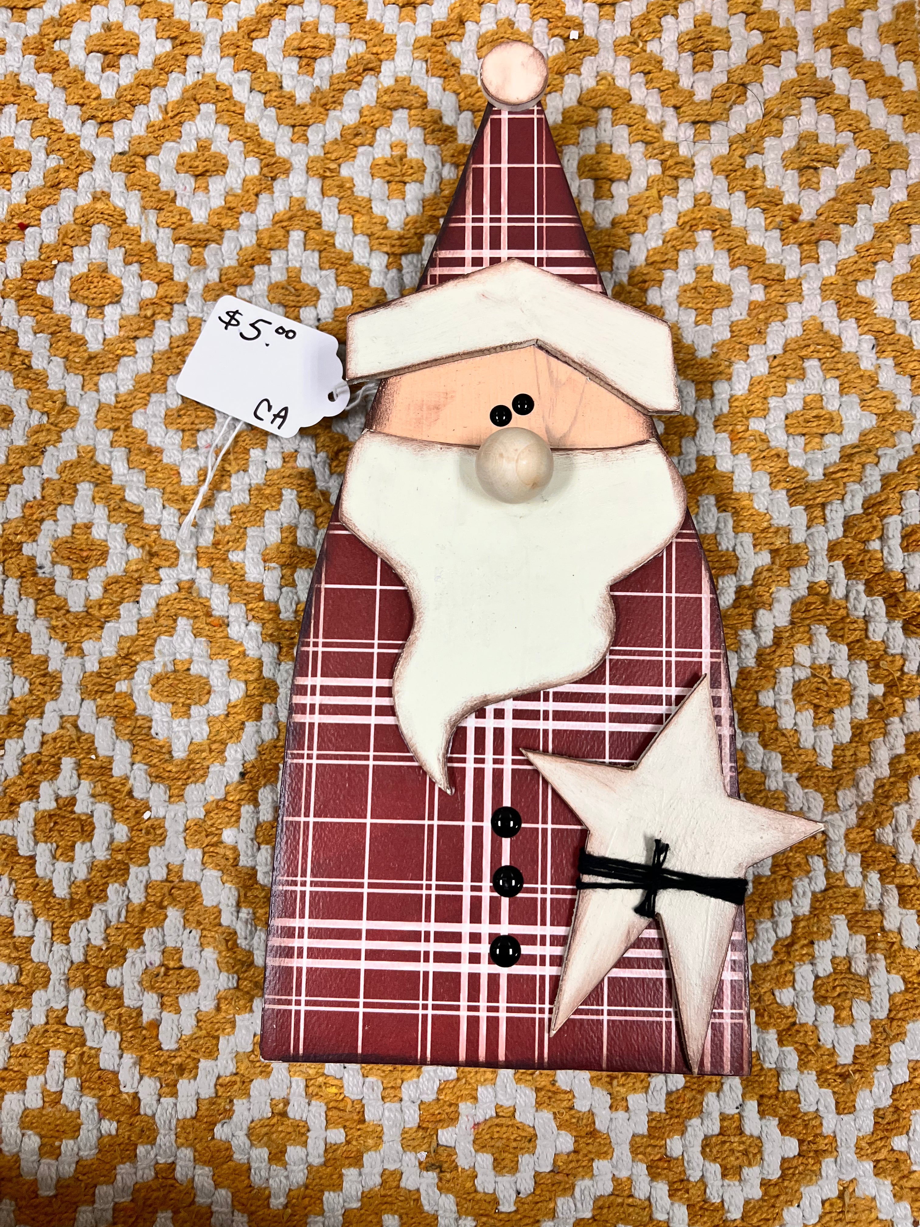 Wood Santa