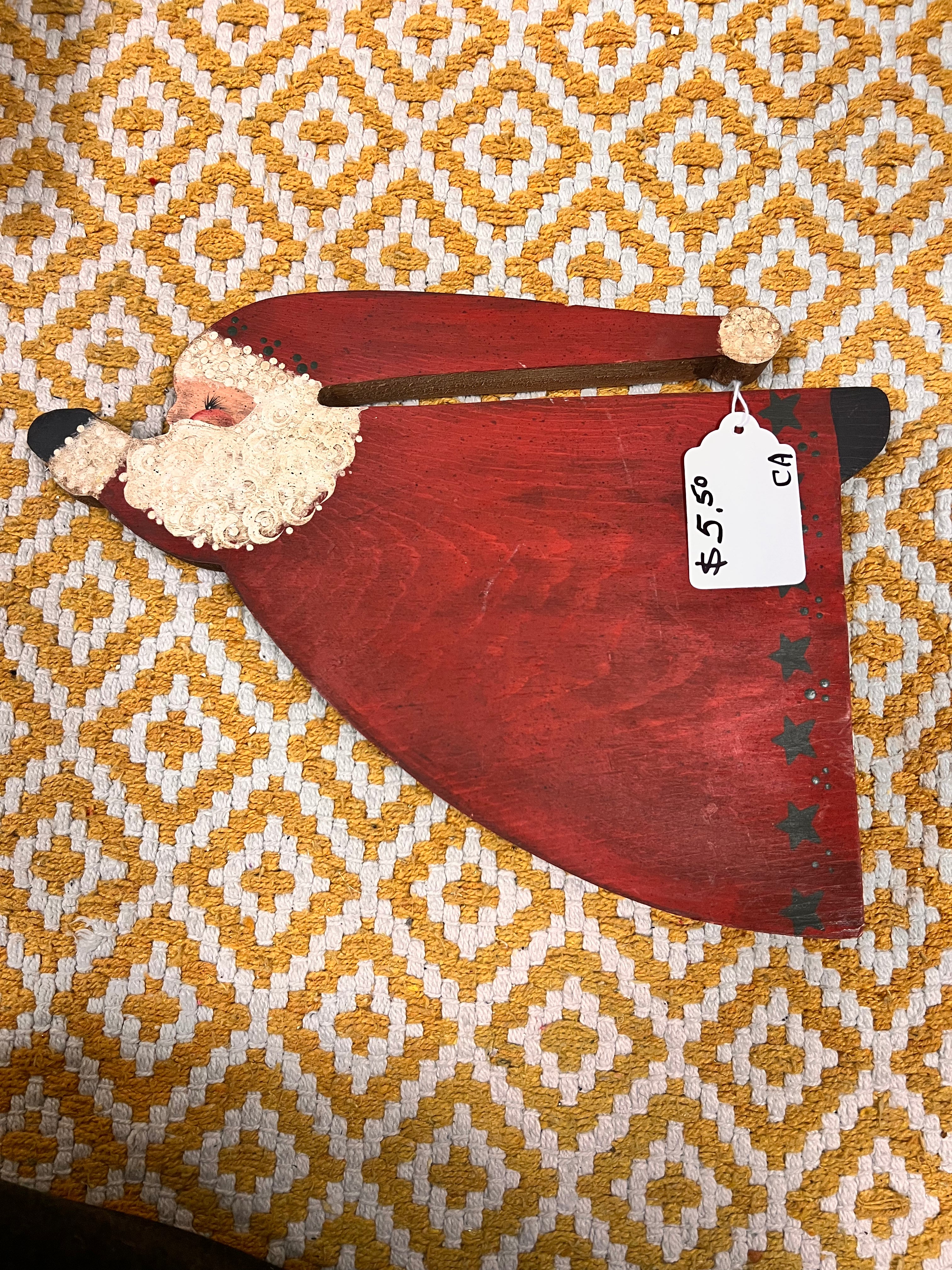 Wood Santa