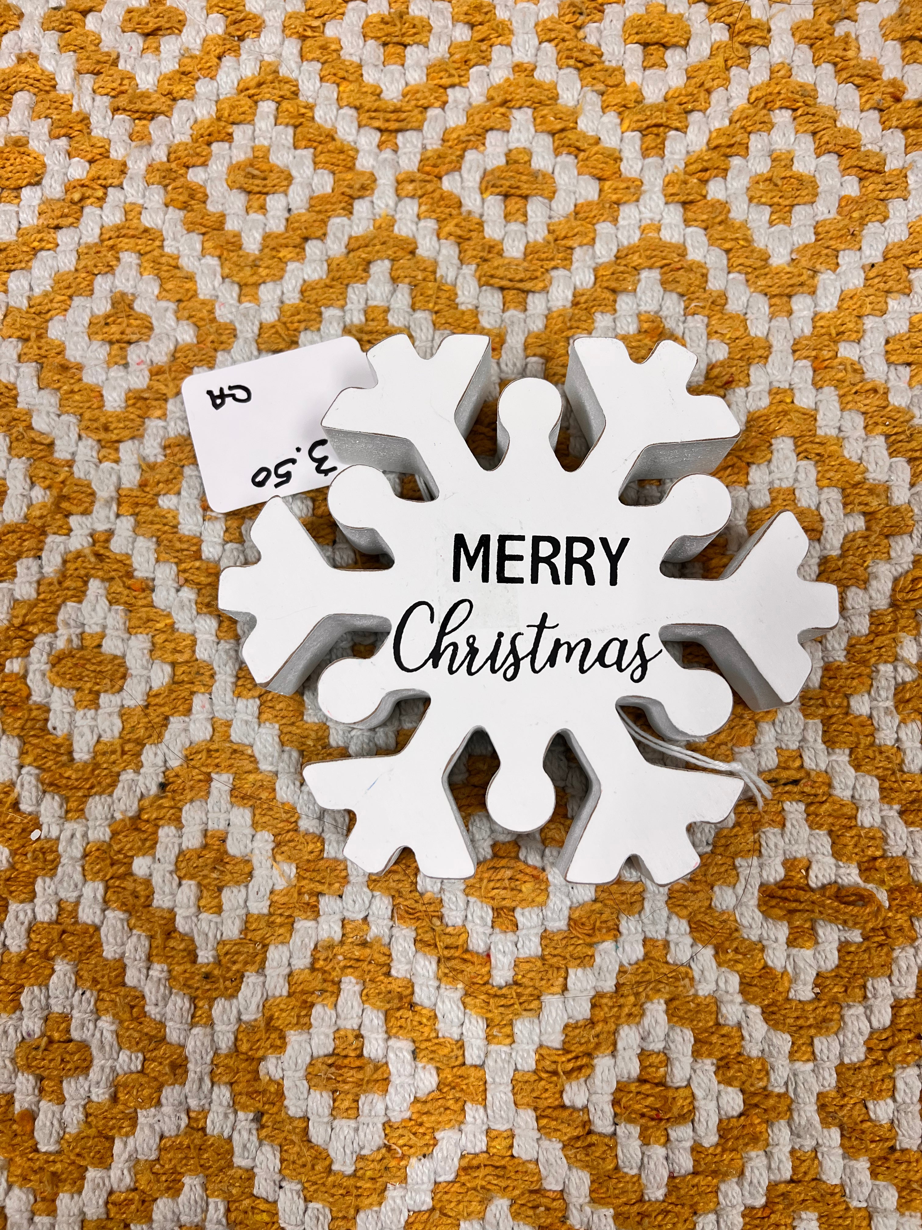 Wood Snowflake
