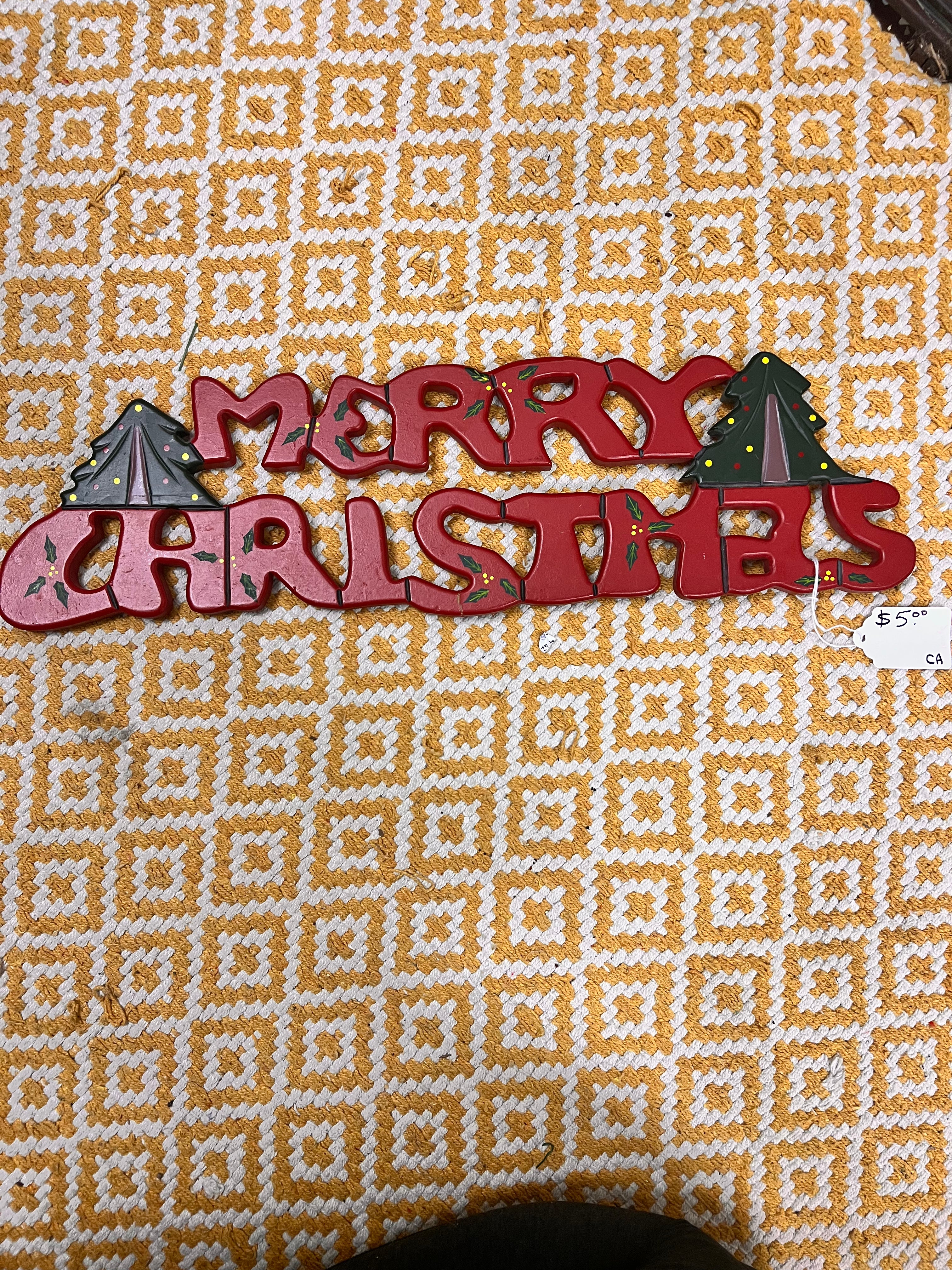 Merry Christmas Sign