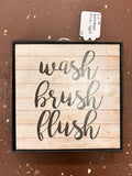 Bathroom Sign